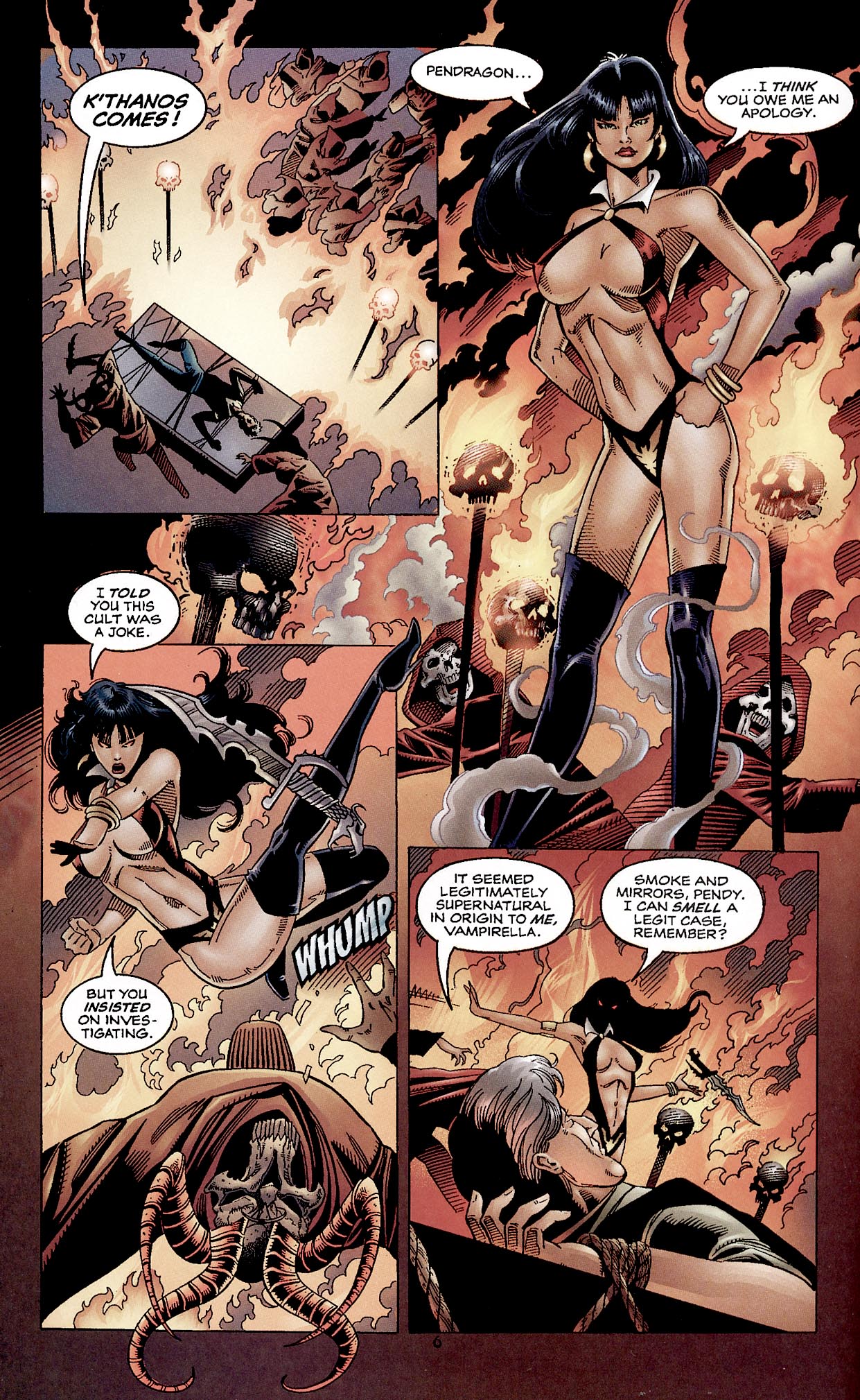 Read online Catwoman/Vampirella: The Furies comic -  Issue # Full - 8
