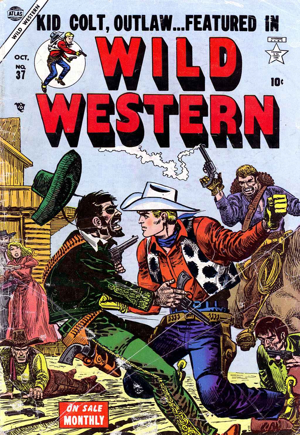 Read online Wild Western comic -  Issue #37 - 1