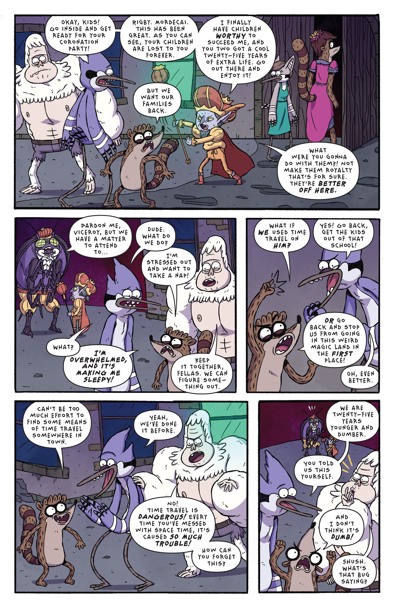 Read online Regular Show: 25 Years Later comic -  Issue #3 - 4