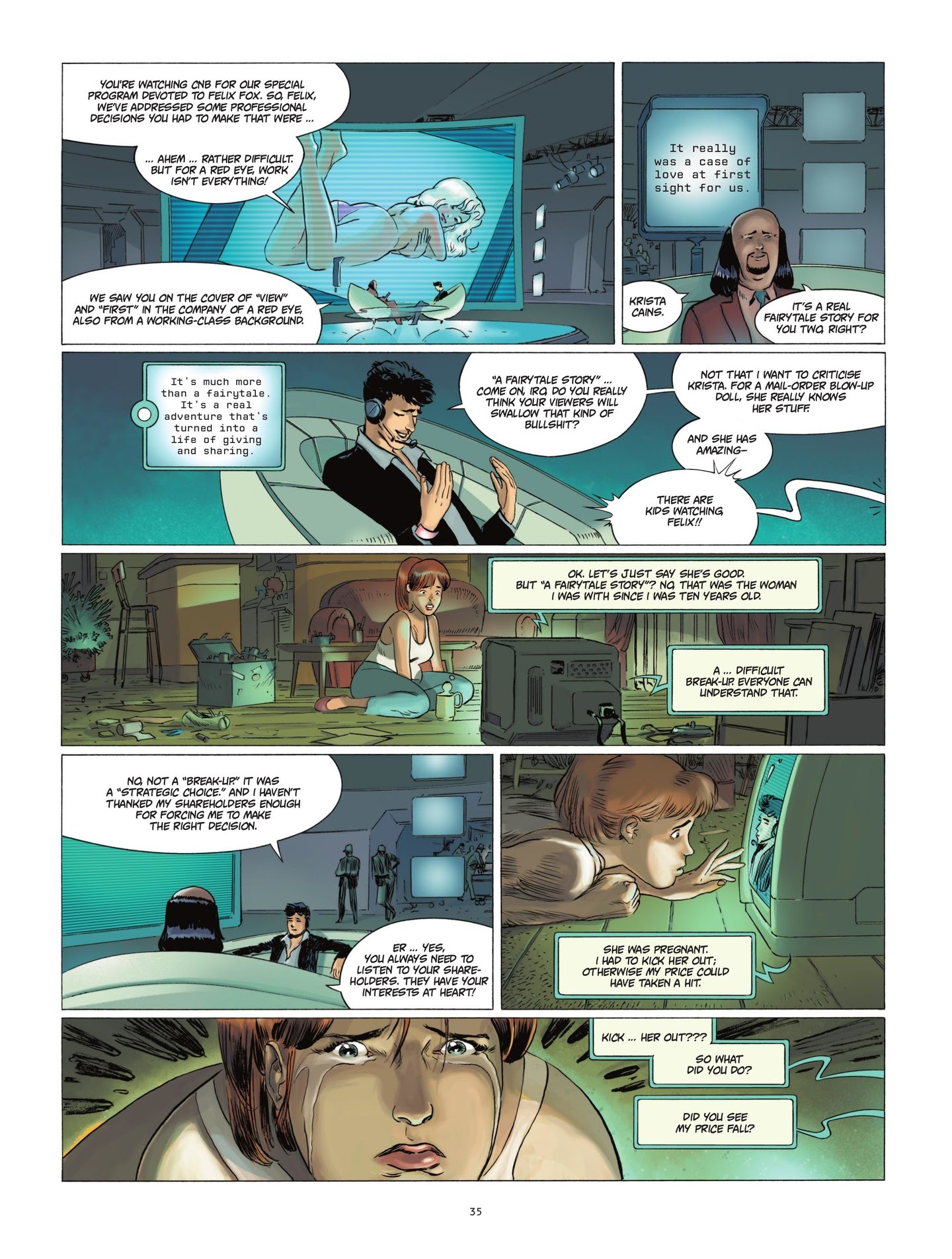 Read online HSE - Human Stock Exchange comic -  Issue #3 - 37