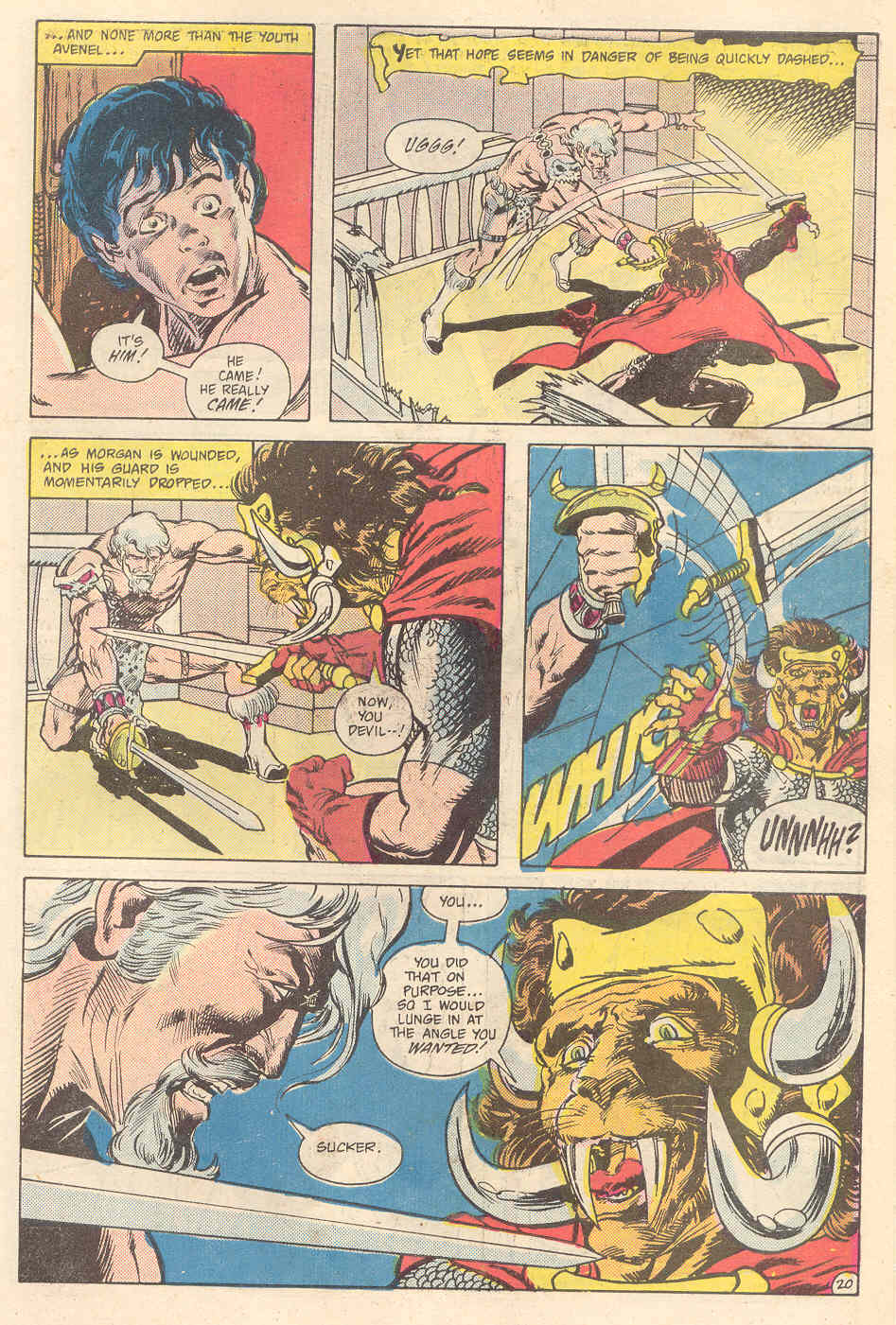 Read online Warlord (1976) comic -  Issue #89 - 20