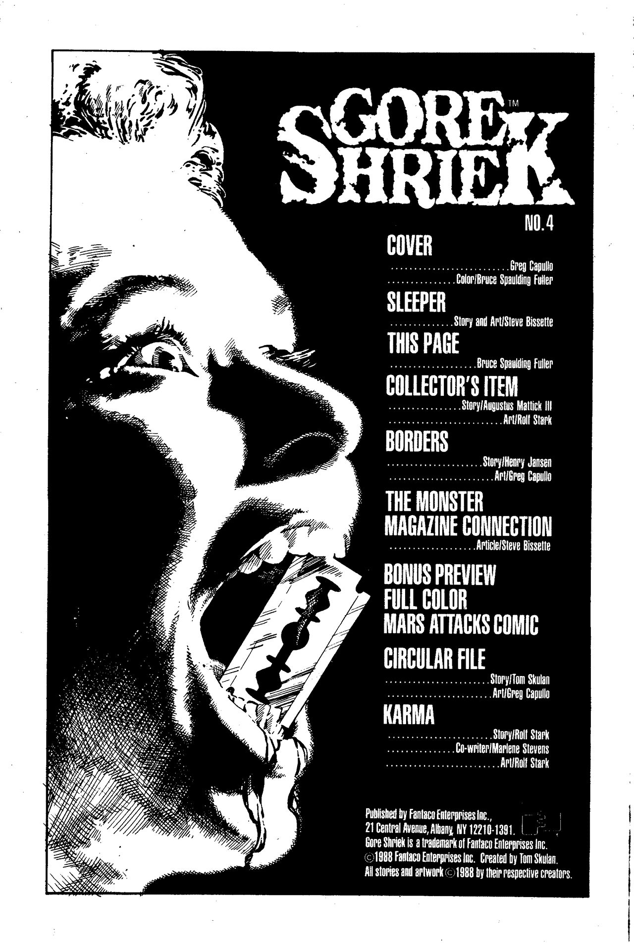 Read online Gore Shriek comic -  Issue #4 - 6