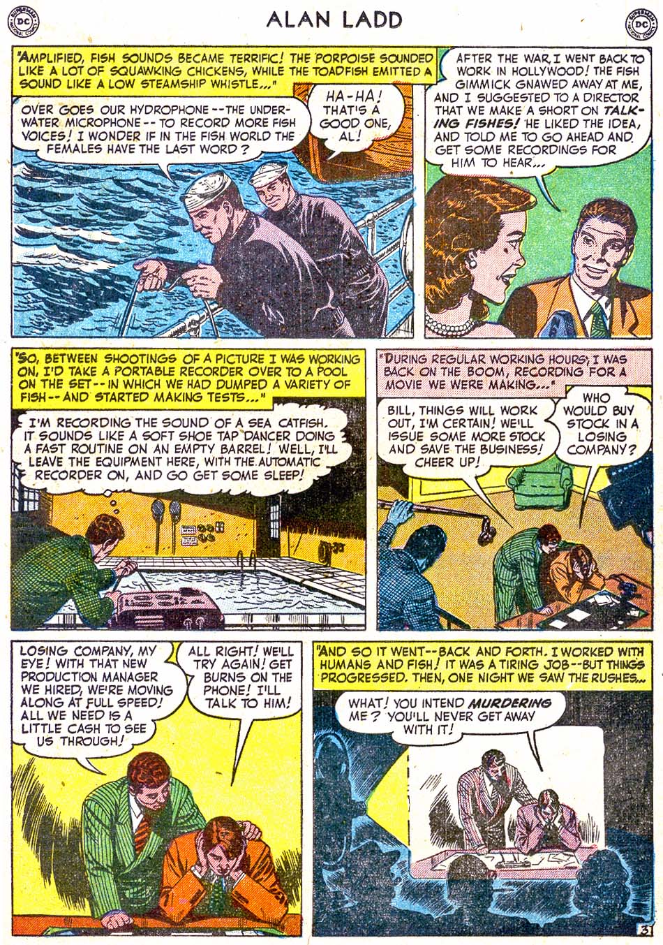 Read online Adventures of Alan Ladd comic -  Issue #6 - 17