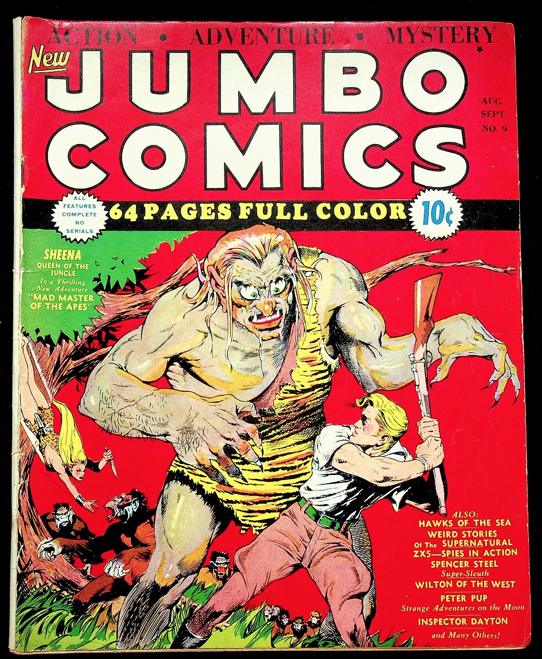 Read online Jumbo Comics comic -  Issue #9 - 1