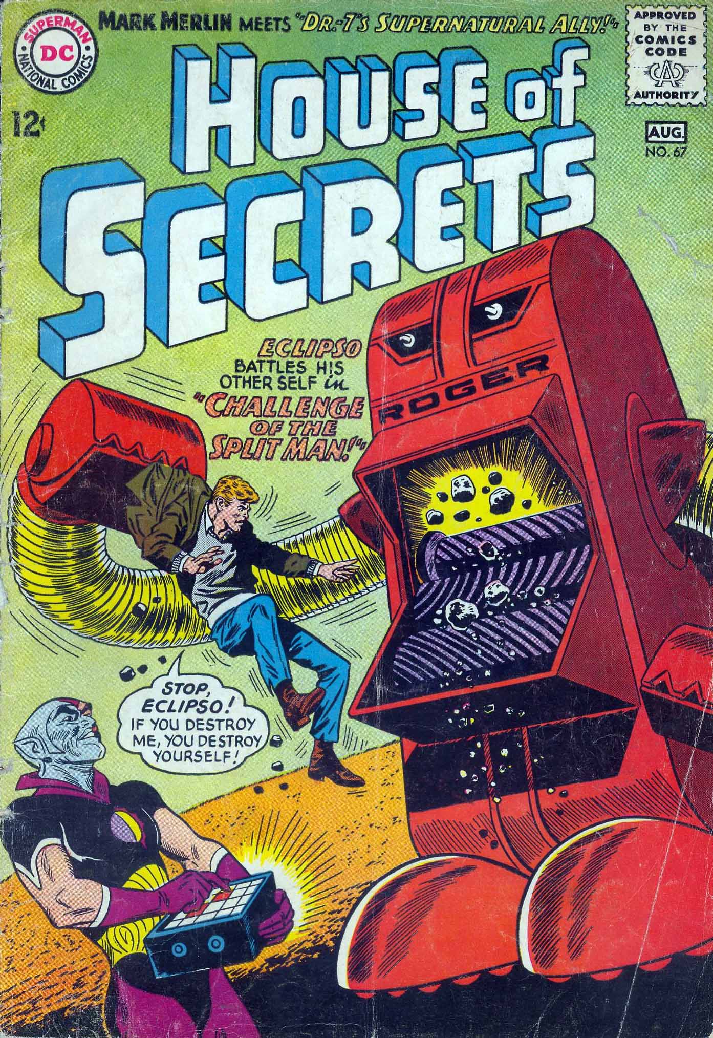 Read online House of Secrets (1956) comic -  Issue #67 - 1