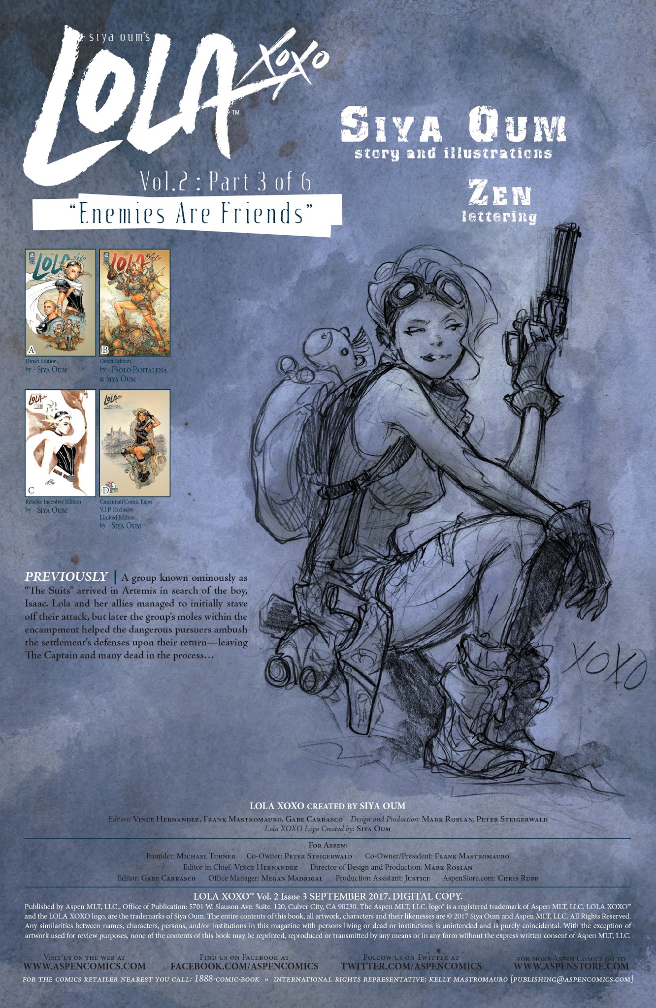 Read online Lola XOXO Vol.2 comic -  Issue #3 - 3