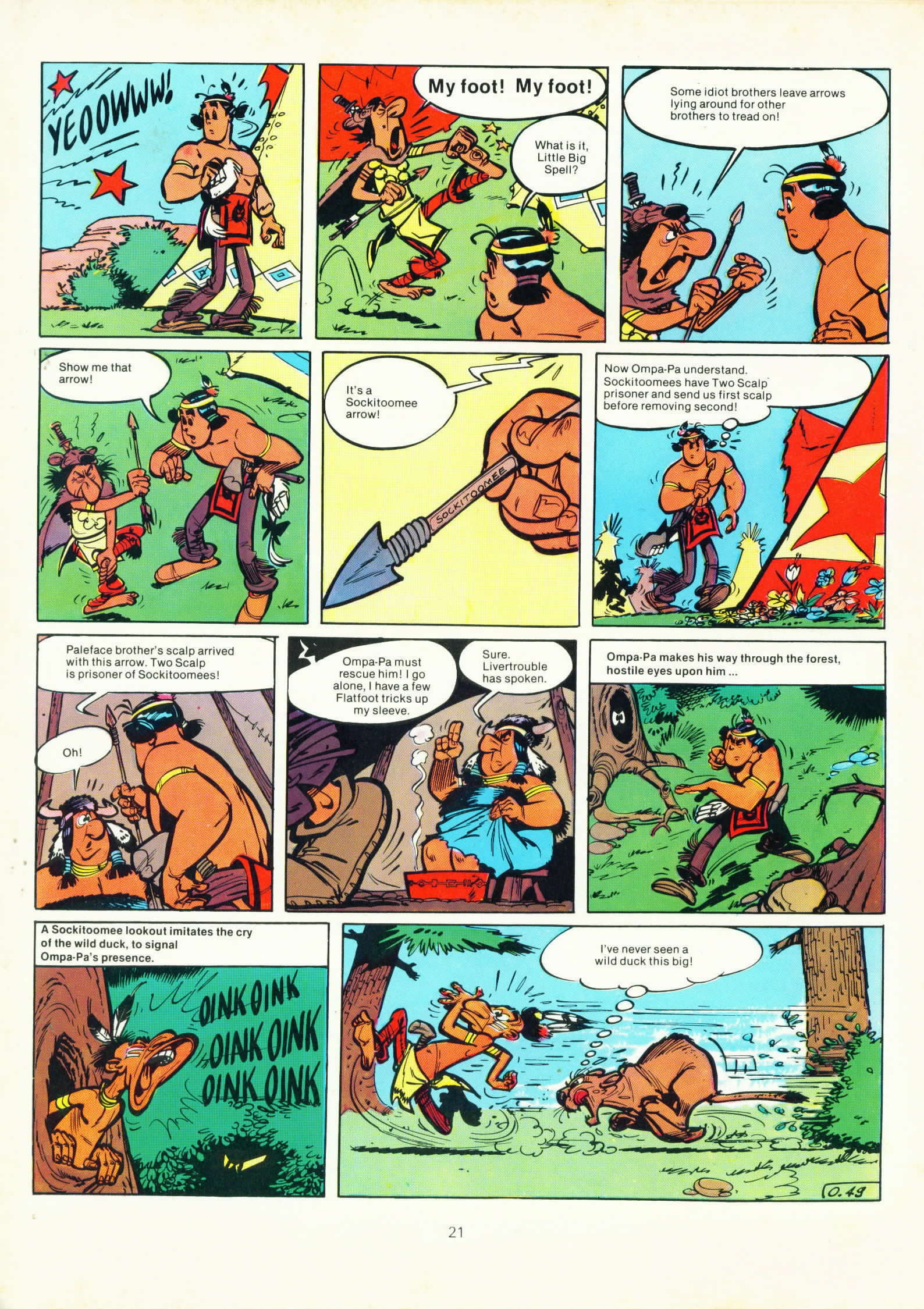 Read online Ompa-pa the Redskin comic -  Issue #2 - 22