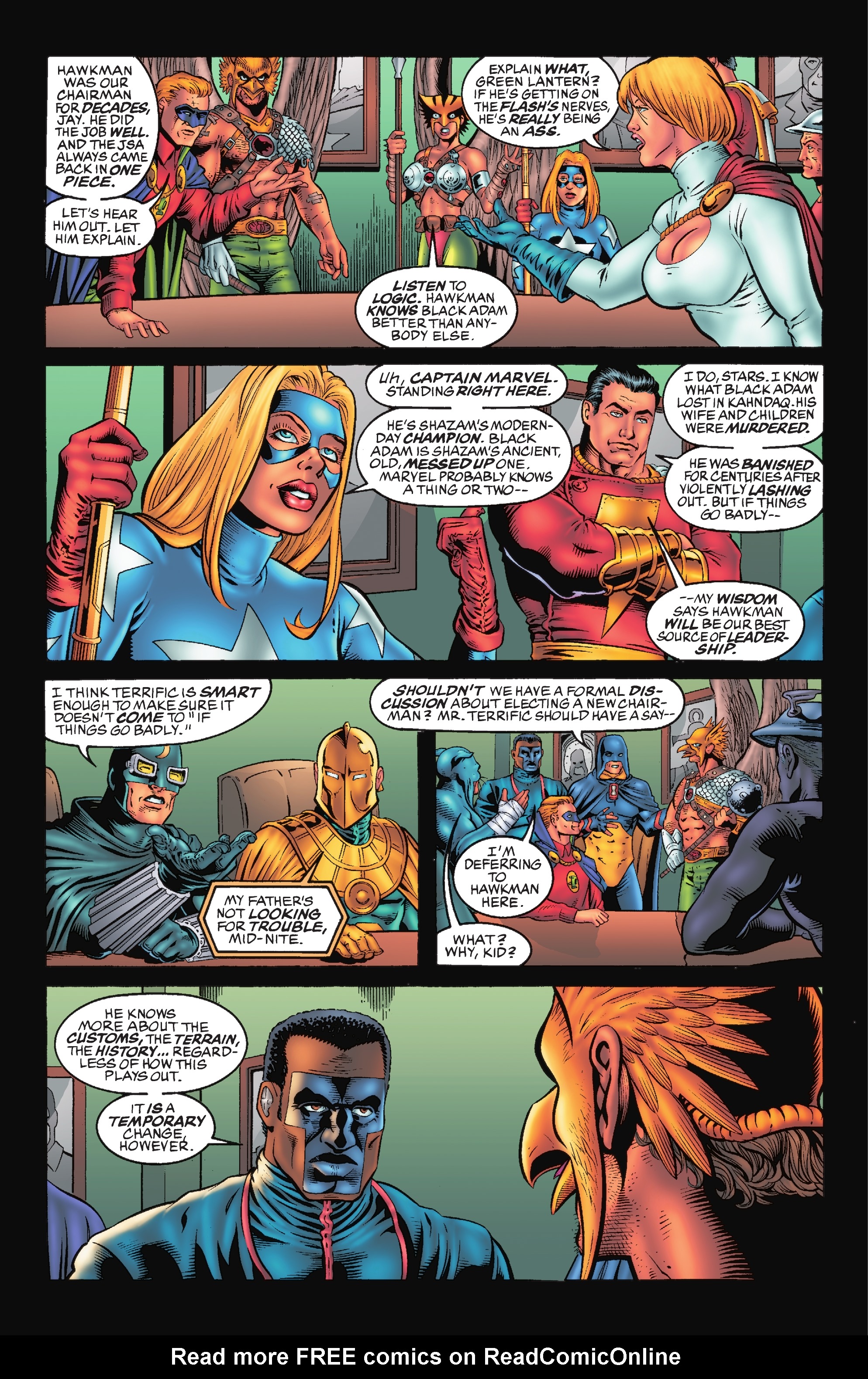 Read online Black Adam/JSA: Black Reign comic -  Issue # TPB - 52