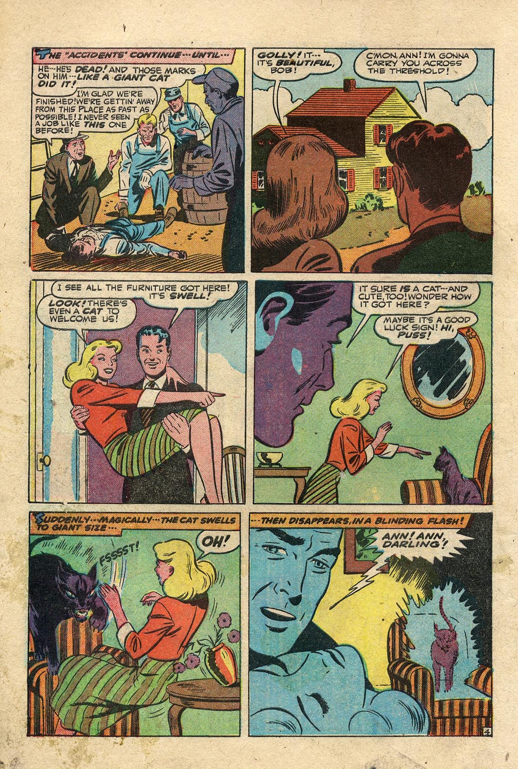 Read online Adventures Into The Unknown comic -  Issue #3 - 6