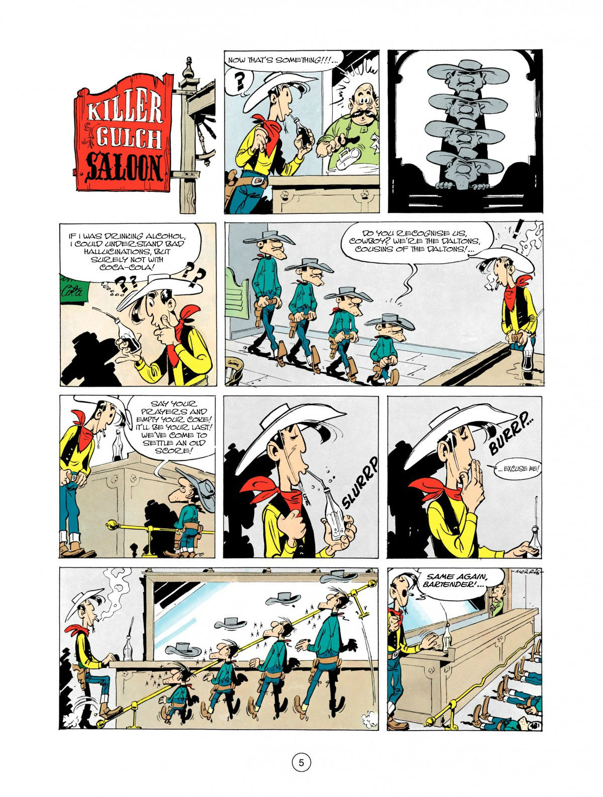 Read online A Lucky Luke Adventure comic -  Issue #28 - 6