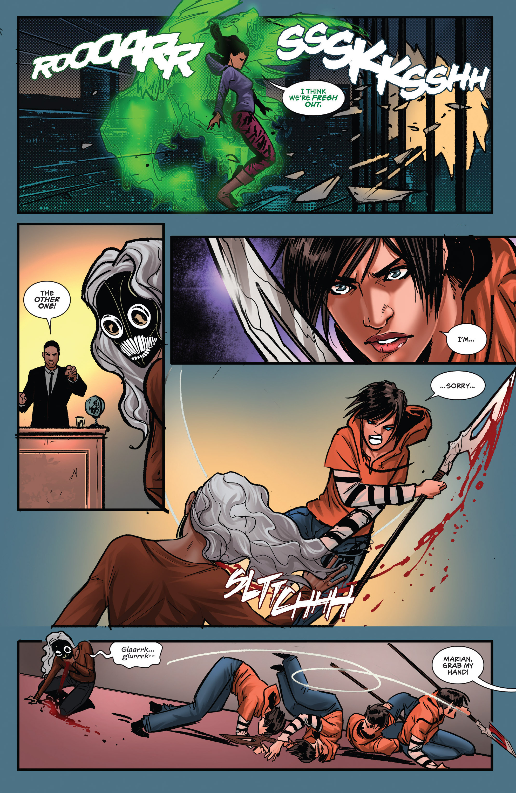 Read online Grimm Fairy Tales presents Robyn Hood (2014) comic -  Issue #18 - 5