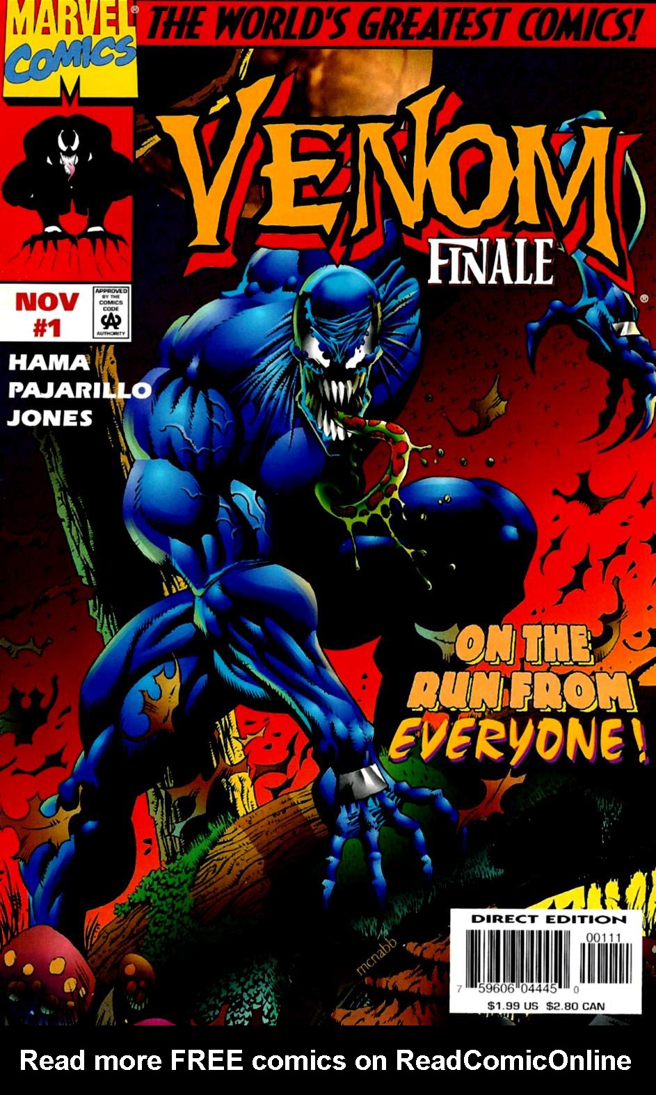 Read online Venom: The Finale comic -  Issue #1 - 1