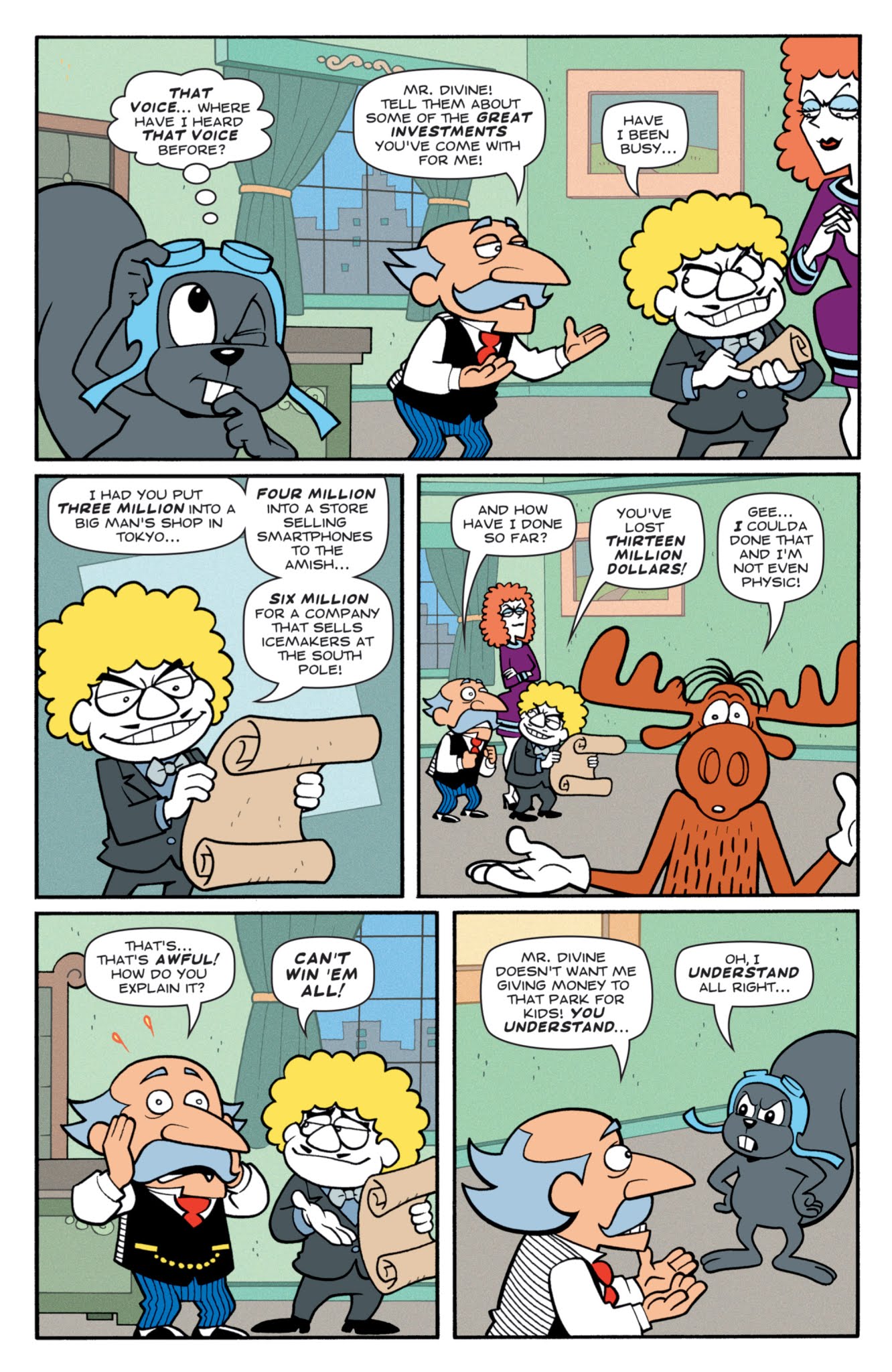 Read online Rocky and Bullwinkle comic -  Issue #1 - 7