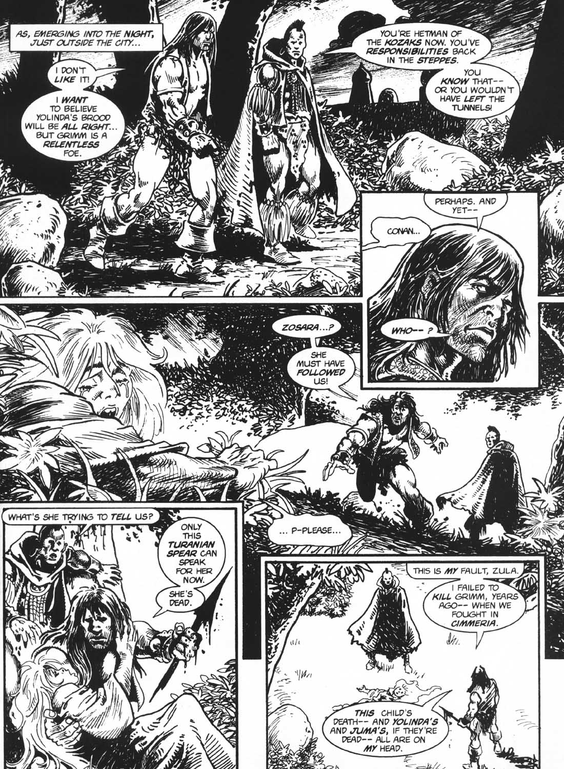 Read online The Savage Sword Of Conan comic -  Issue #235 - 57