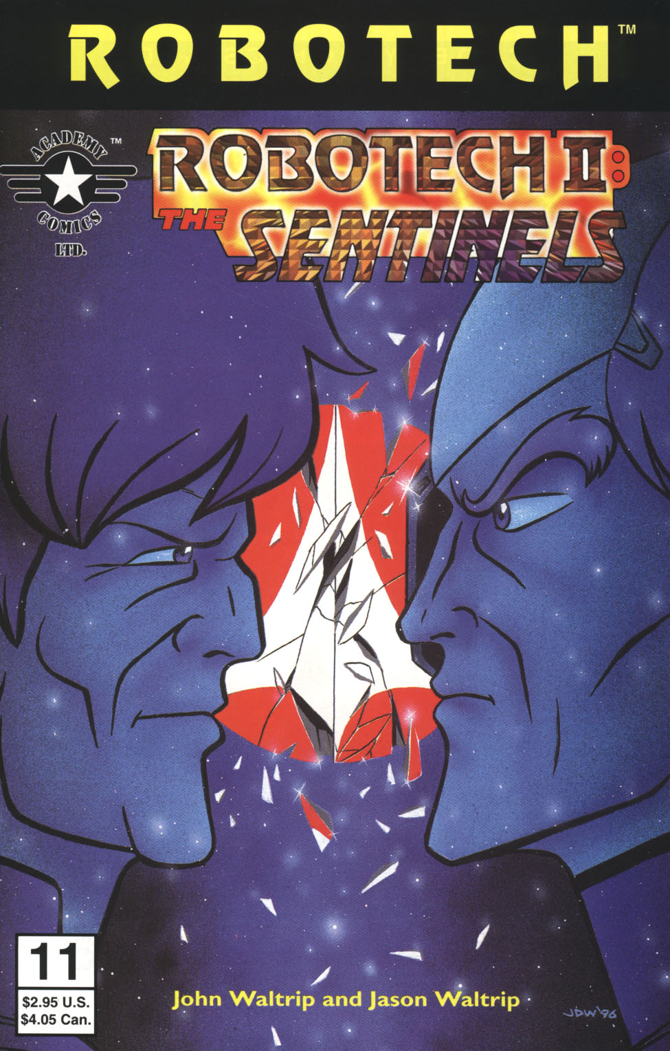 <{ $series->title }} issue Robotech II: The Sentinels Book 4 Issue #11 - Page 1