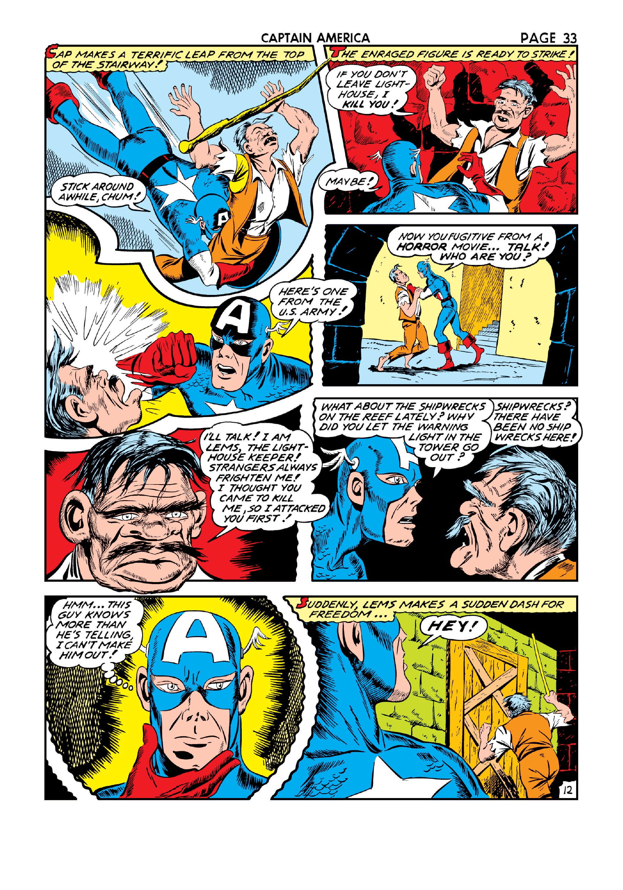 Read online Marvel Masterworks: Golden Age Captain America comic -  Issue # TPB 4 (Part 1) - 42