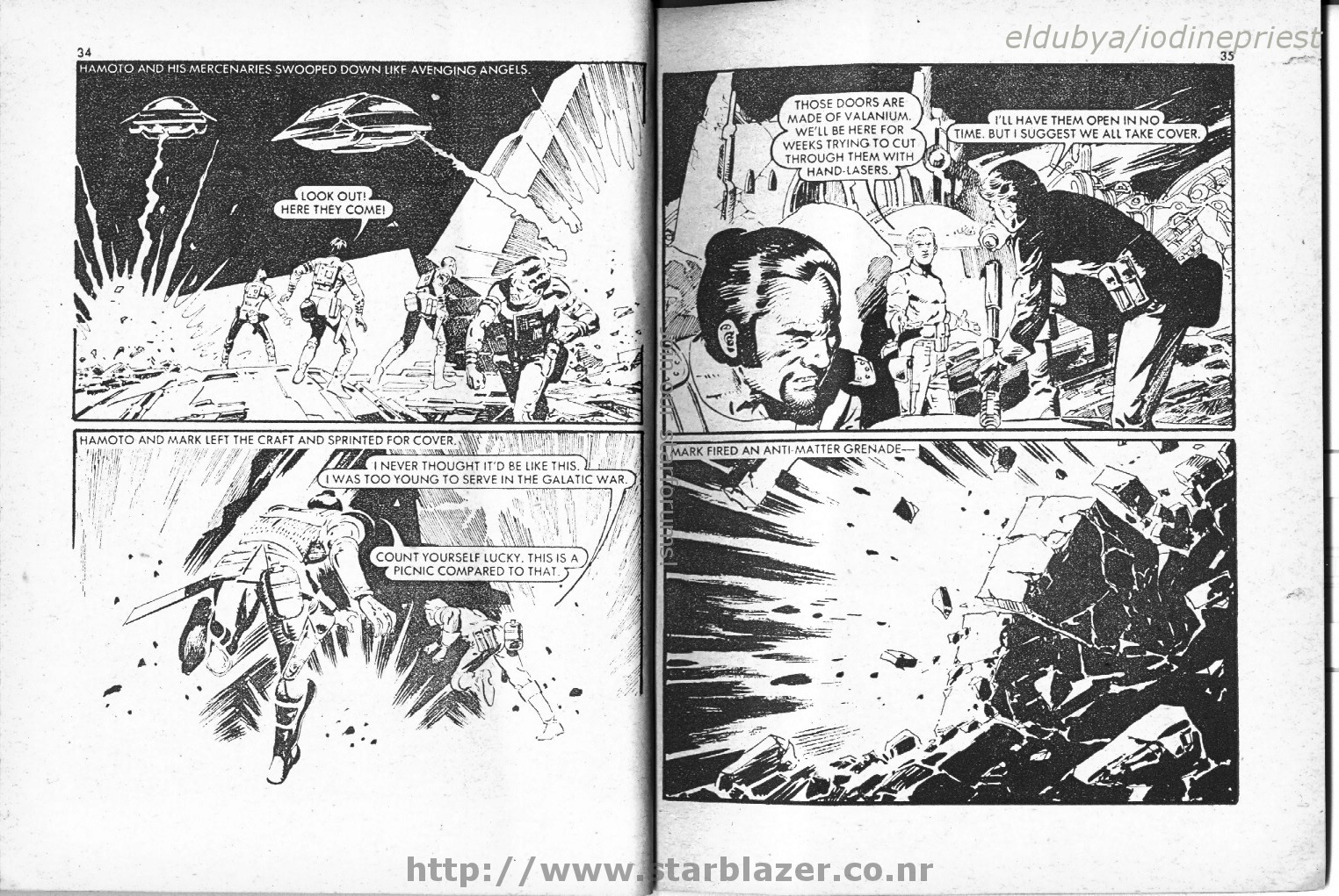 Read online Starblazer comic -  Issue #53 - 19