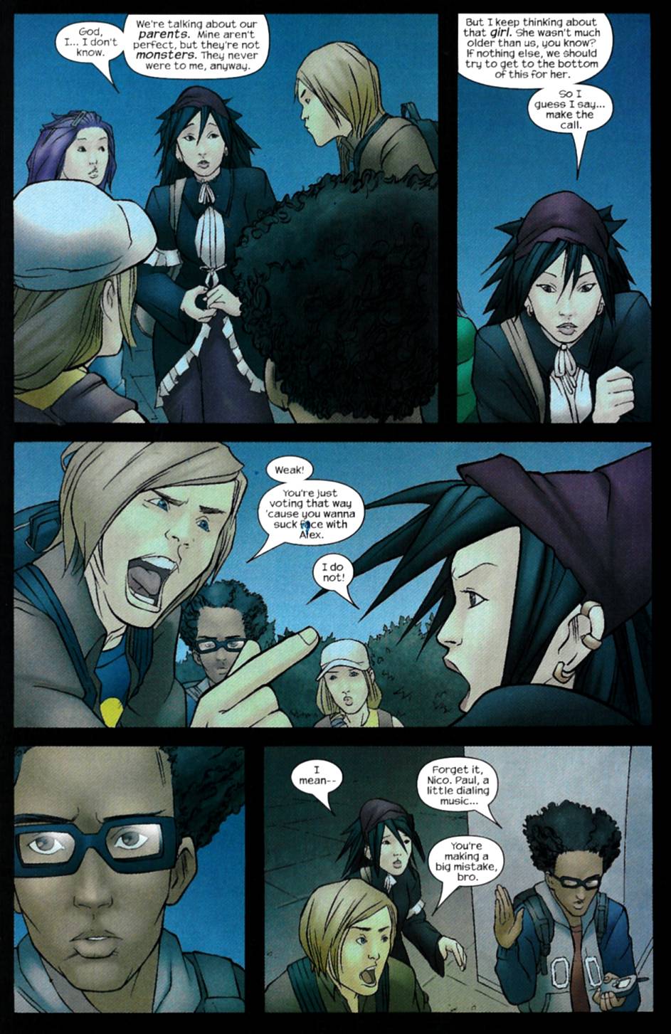 Read online Runaways (2003) comic -  Issue #2 - 17