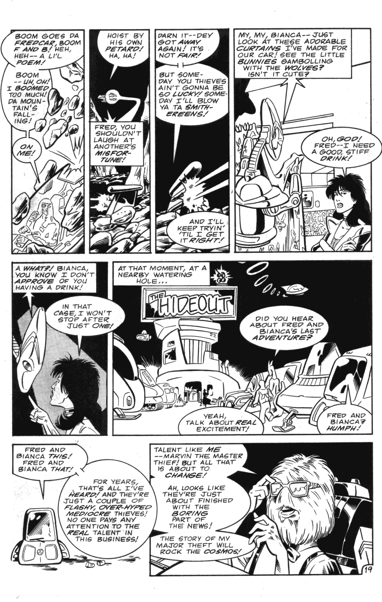 Read online Aristocratic Xtraterrestrial Time-Traveling Thieves comic -  Issue #3 - 21