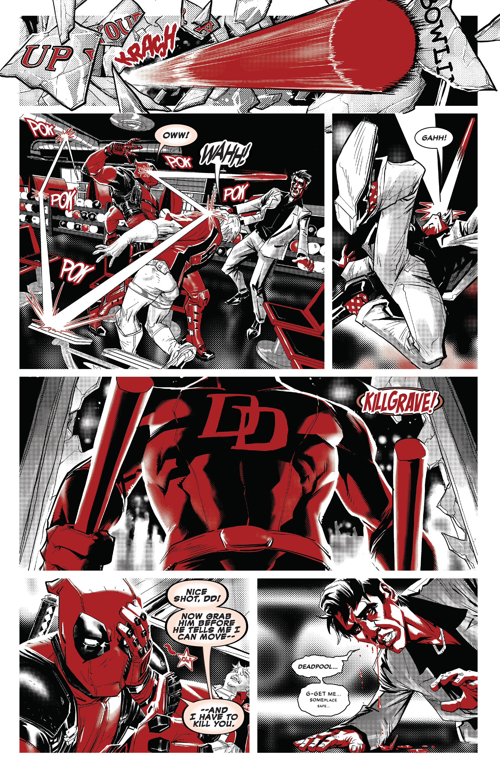 Read online Deadpool: Black, White & Blood comic -  Issue #2 - 5