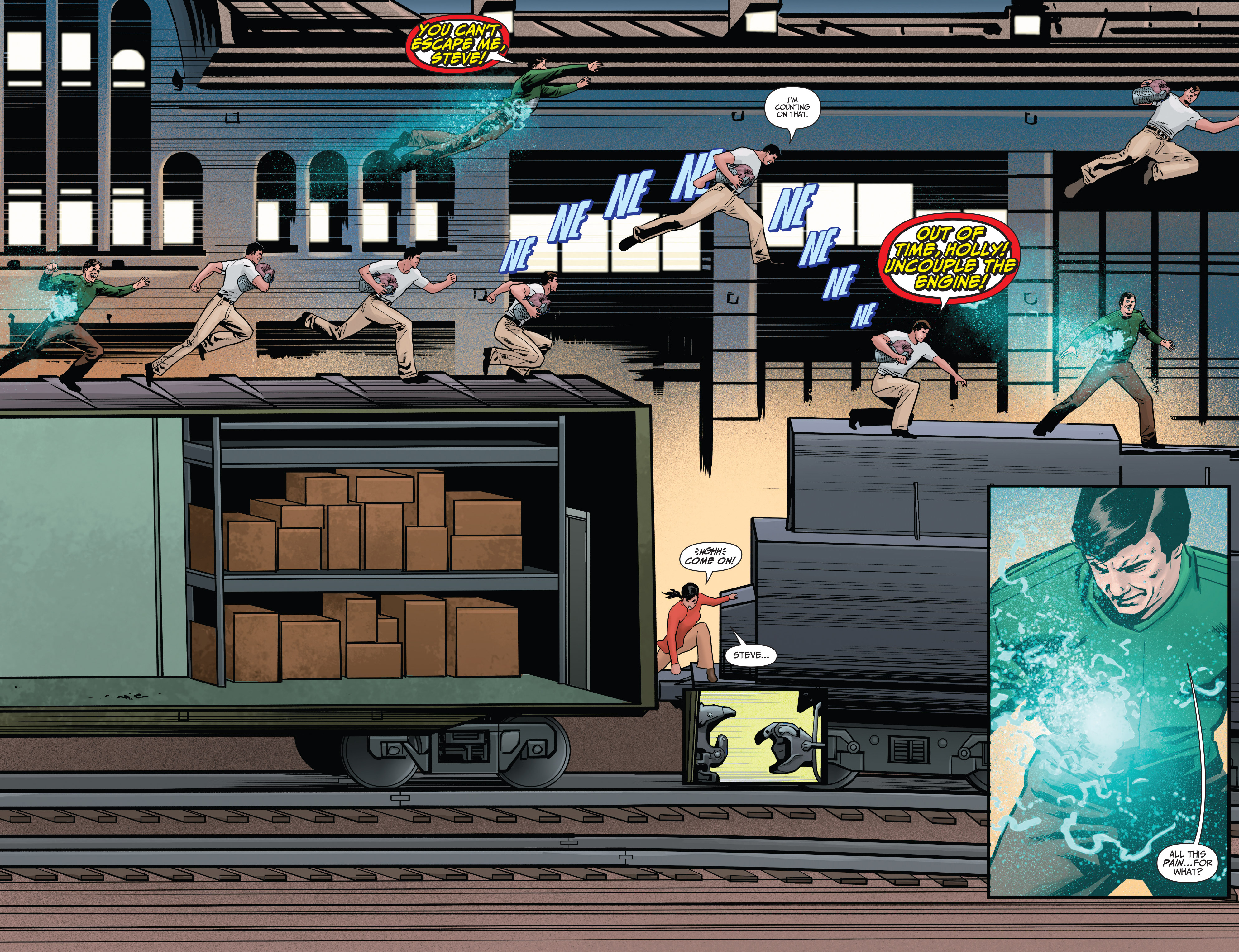 Read online The Six Million Dollar Man: Fall of Man comic -  Issue #3 - 12