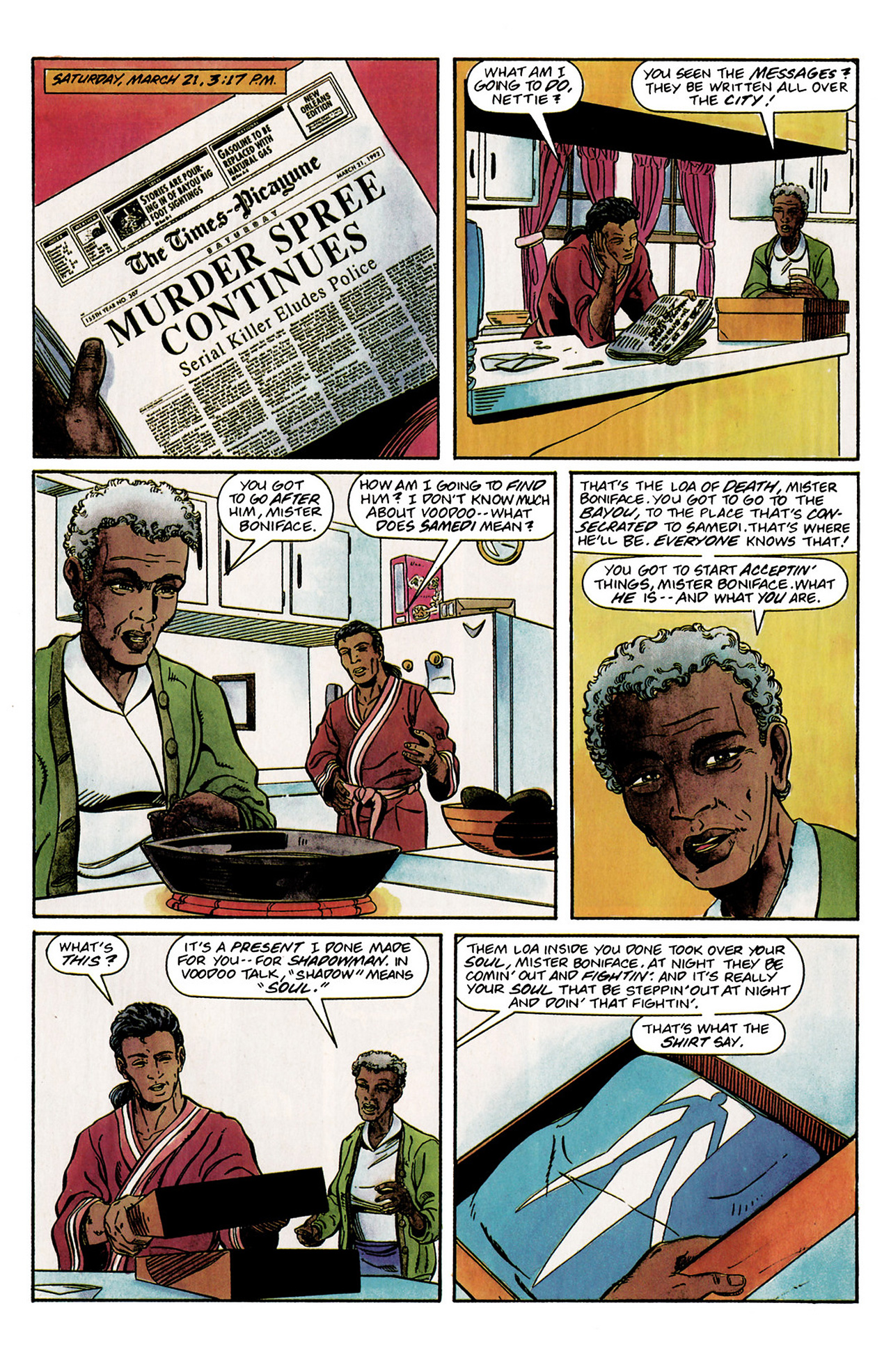 Read online Shadowman (1992) comic -  Issue #2 - 17