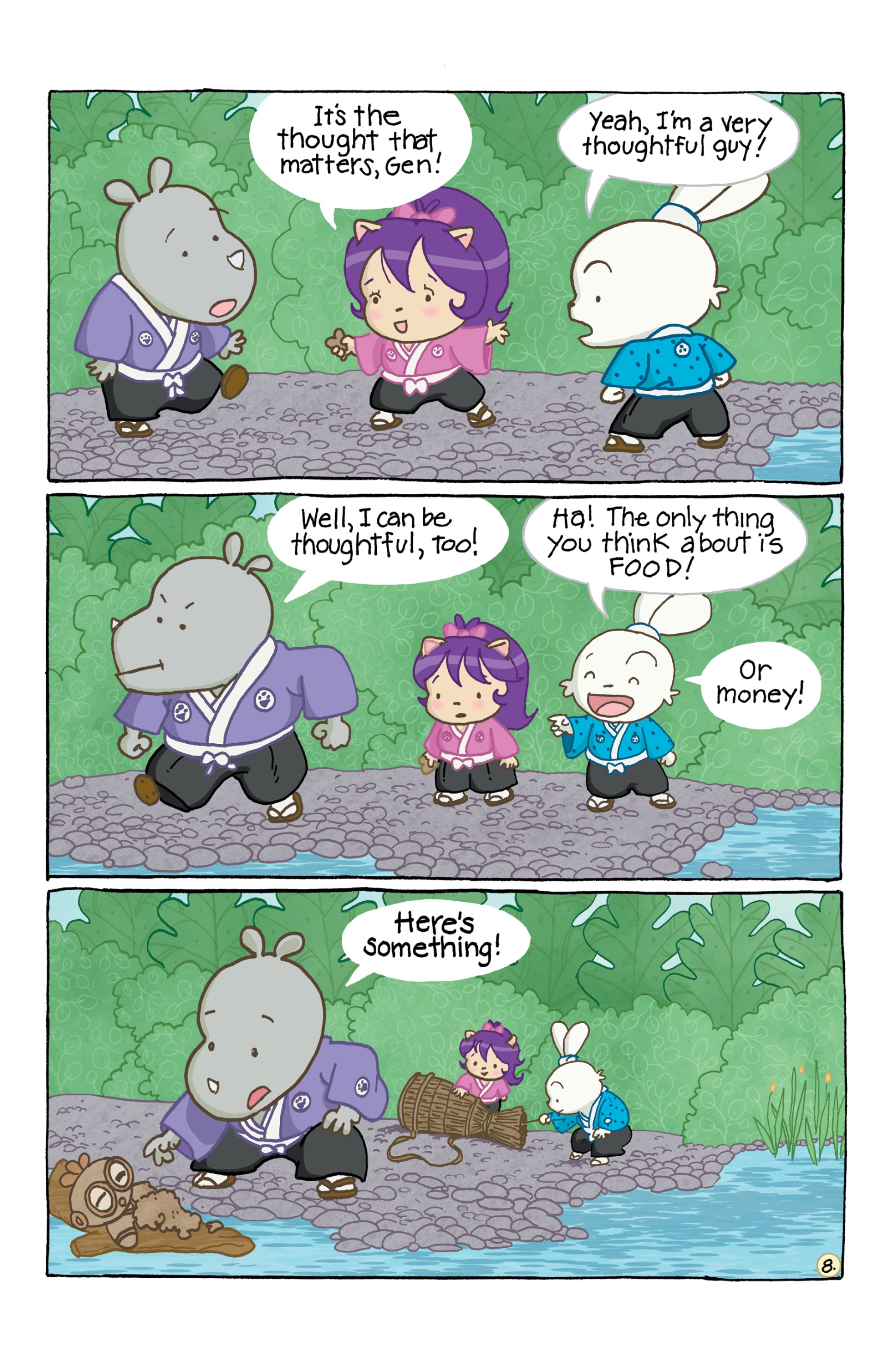 Read online Chibi-Usagi: Attack of the Heebie Chibis comic -  Issue # TPB - 13
