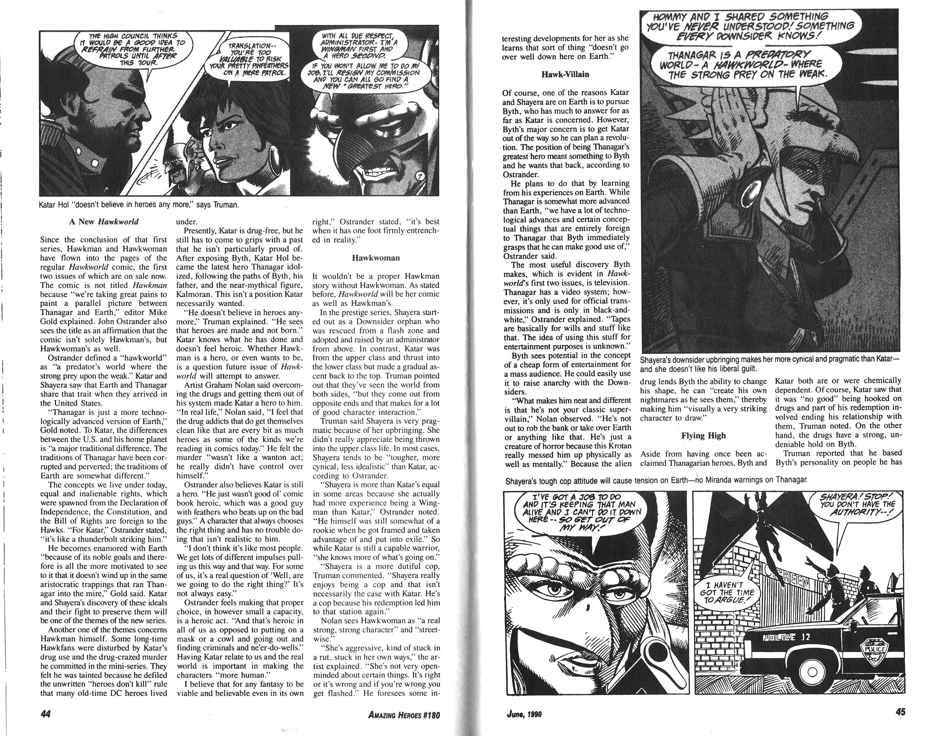 Read online Amazing Heroes comic -  Issue #180 - 23