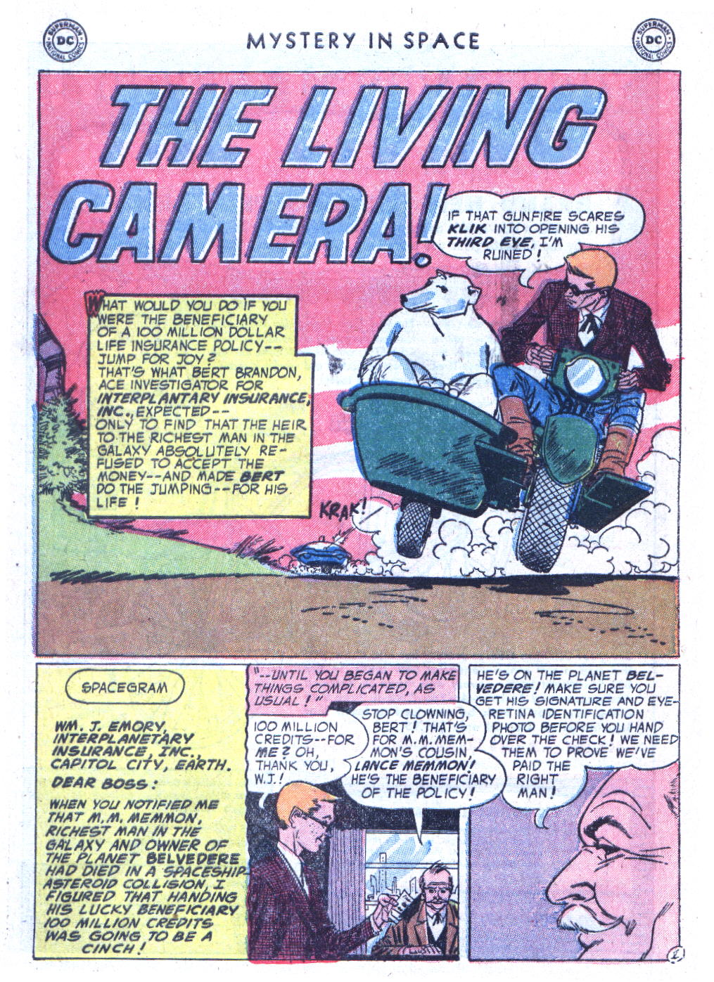 Read online Mystery in Space (1951) comic -  Issue #23 - 28