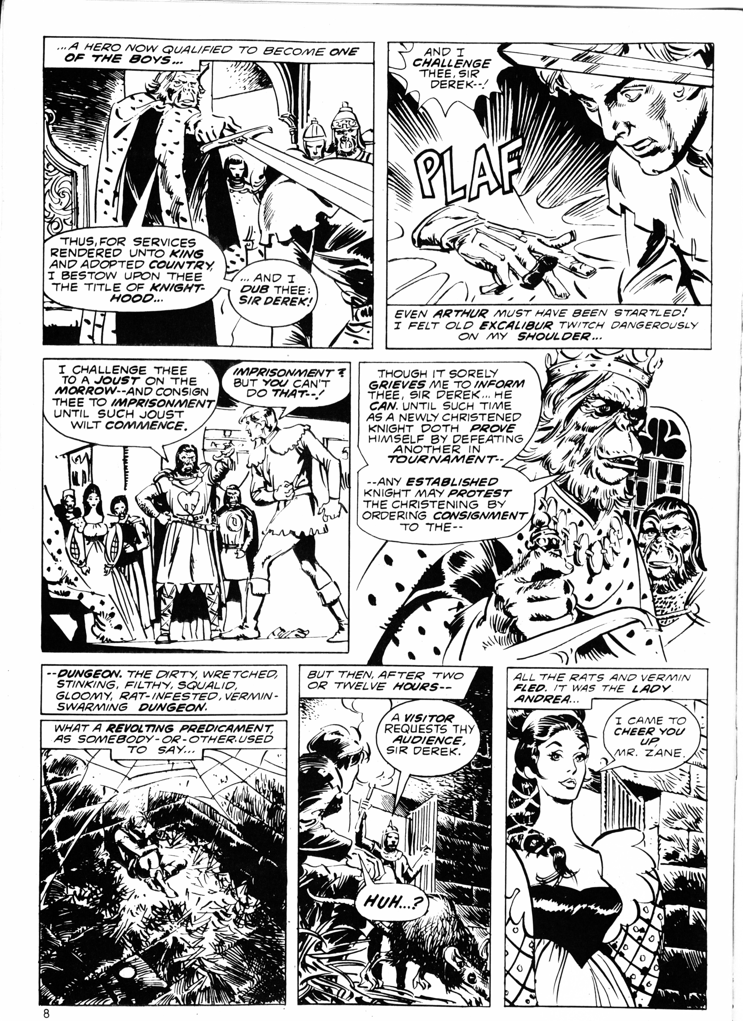 Read online Planet of the Apes (1974) comic -  Issue #33 - 8