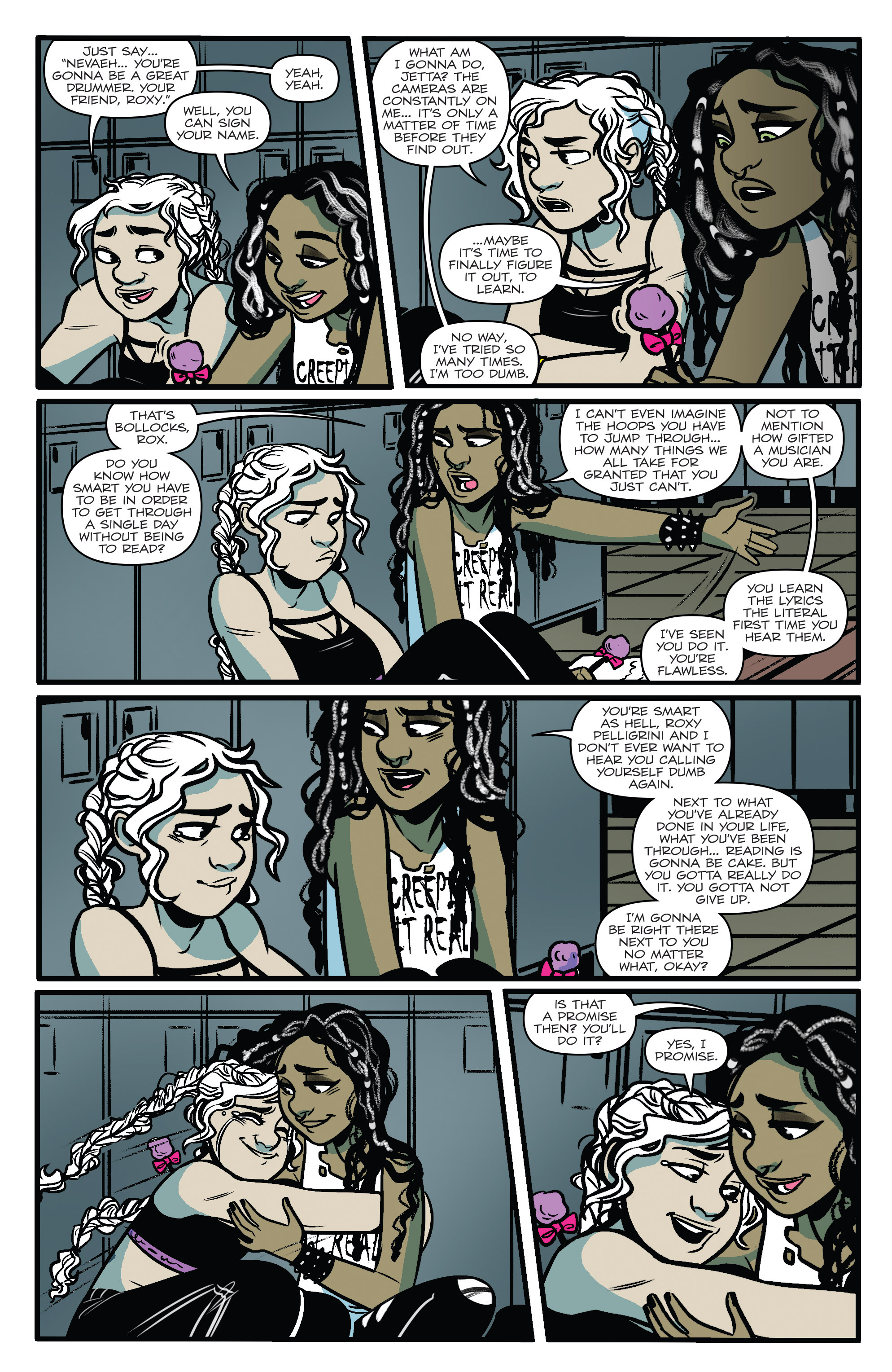 Read online Jem: The Misfits comic -  Issue #4 - 23