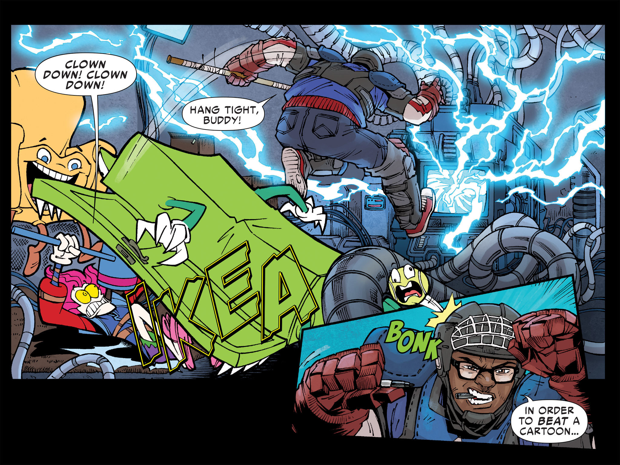 Read online Slapstick Infinite Comic comic -  Issue #4 - 33