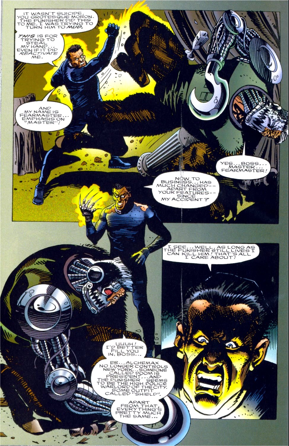 Read online Punisher 2099 comic -  Issue #29 - 14