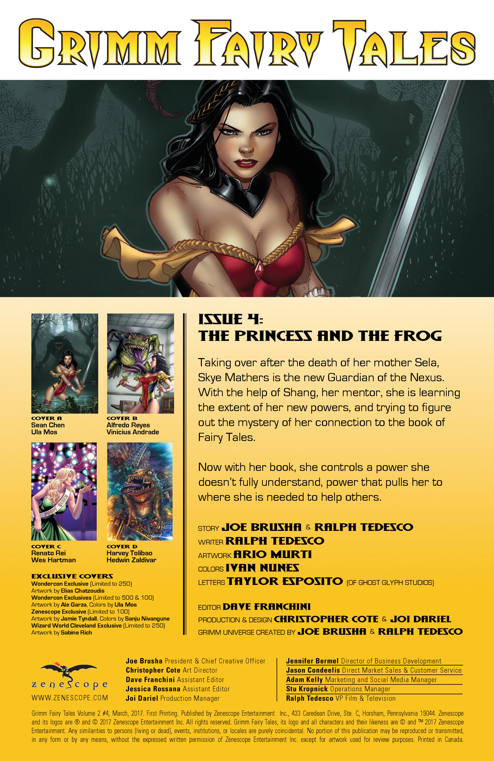 Read online Grimm Fairy Tales (2016) comic -  Issue #4 - 2