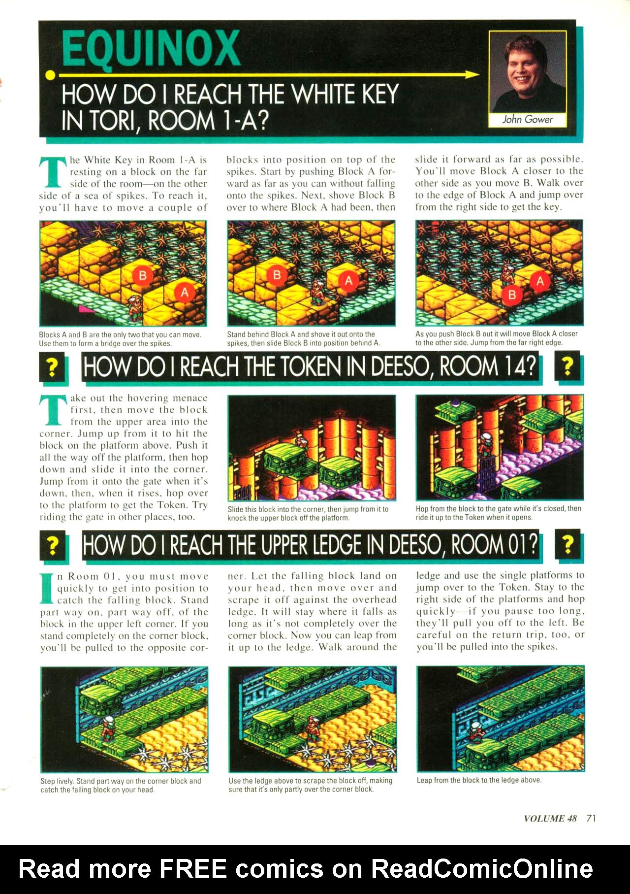 Read online Nintendo Power comic -  Issue #48 - 74