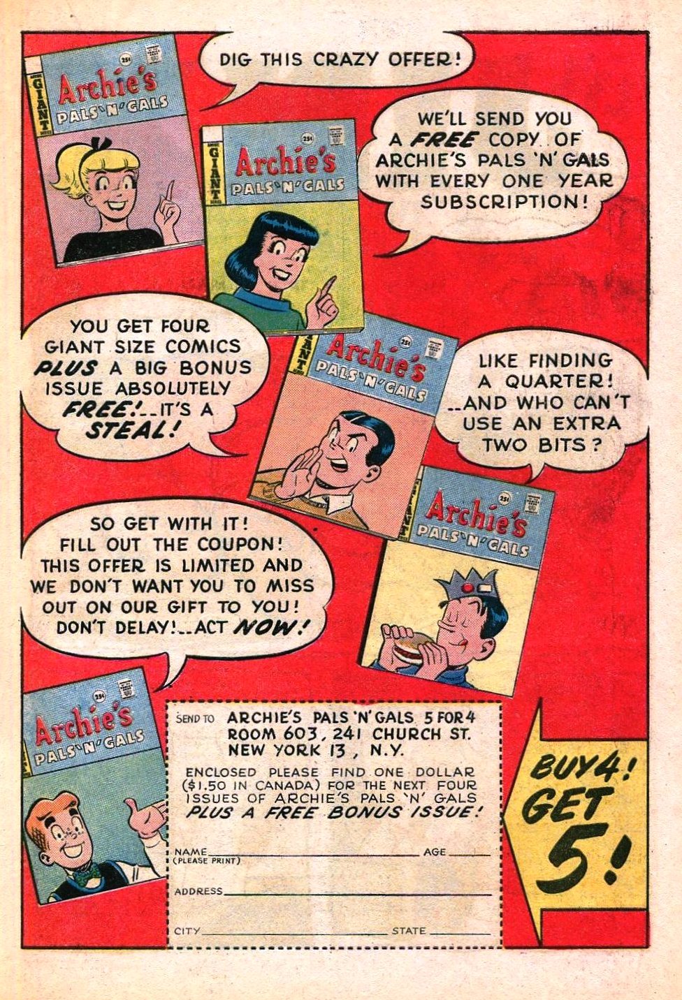 Read online Archie's Joke Book Magazine comic -  Issue #66 - 19