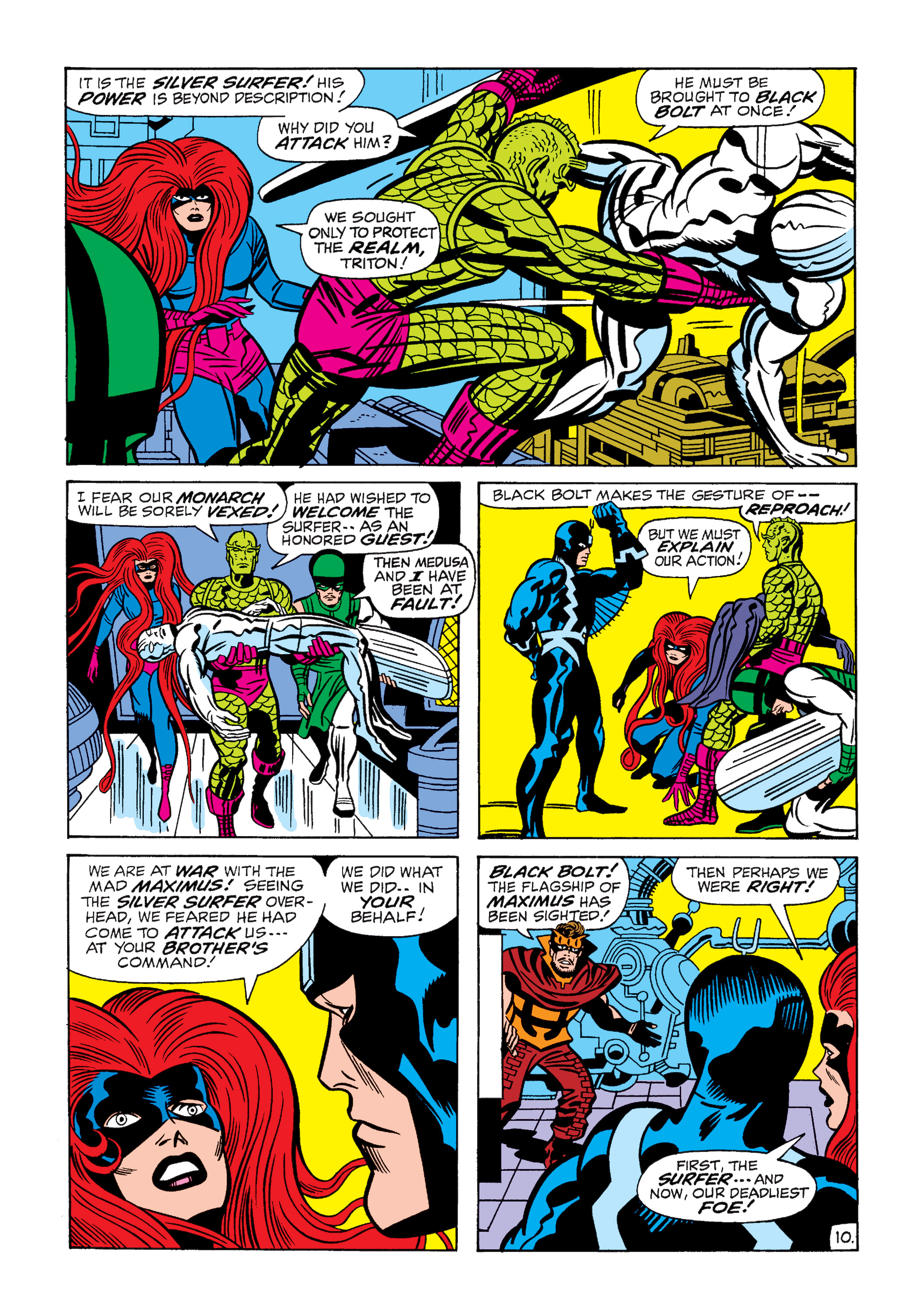 Read online Marvel Masterworks: The Silver Surfer comic -  Issue # TPB 2 (Part 3) - 66