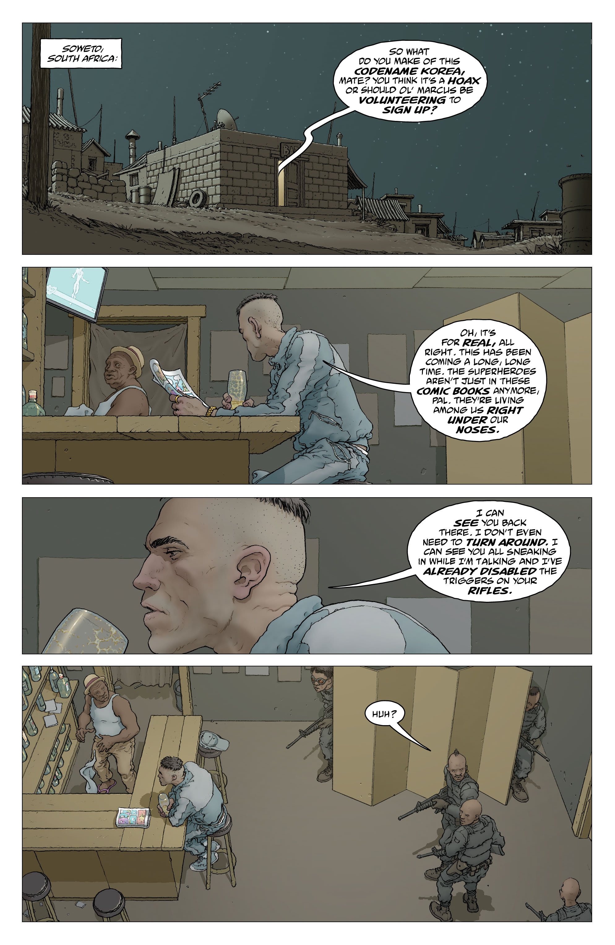 Read online The Ambassadors comic -  Issue #1 - 28