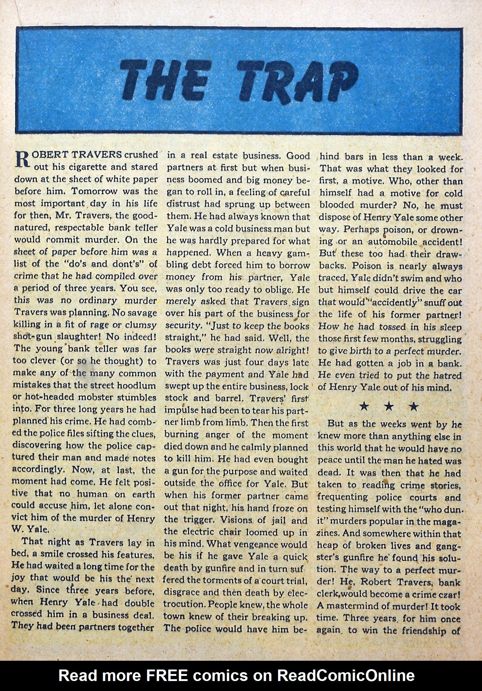 Read online Clue Comics comic -  Issue #10 - 29