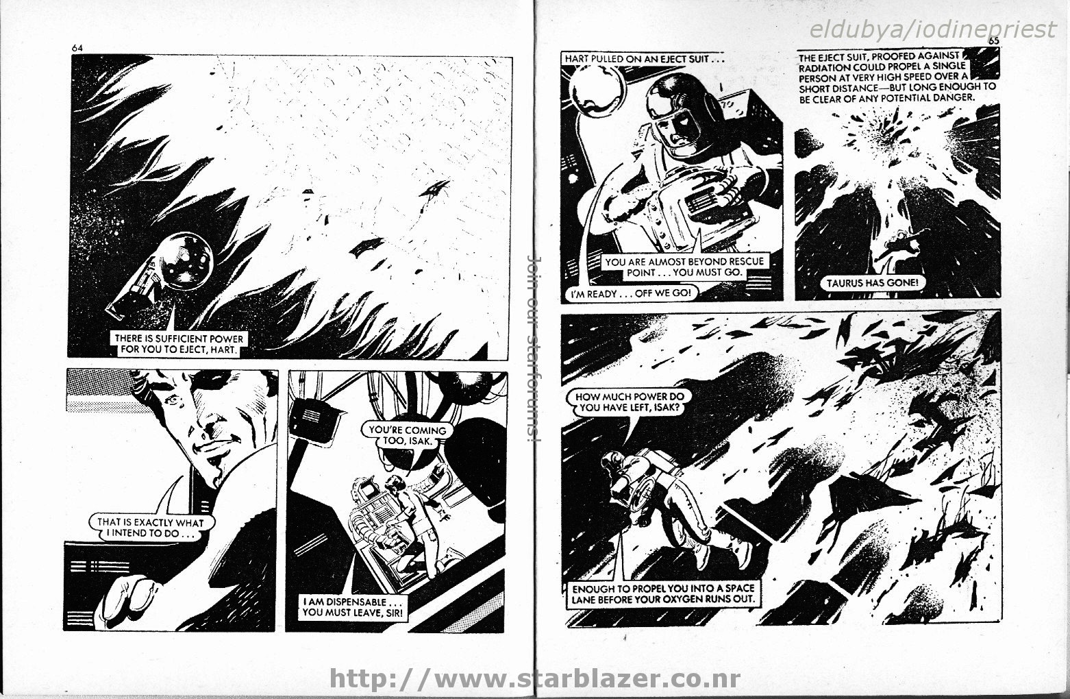 Read online Starblazer comic -  Issue #94 - 34