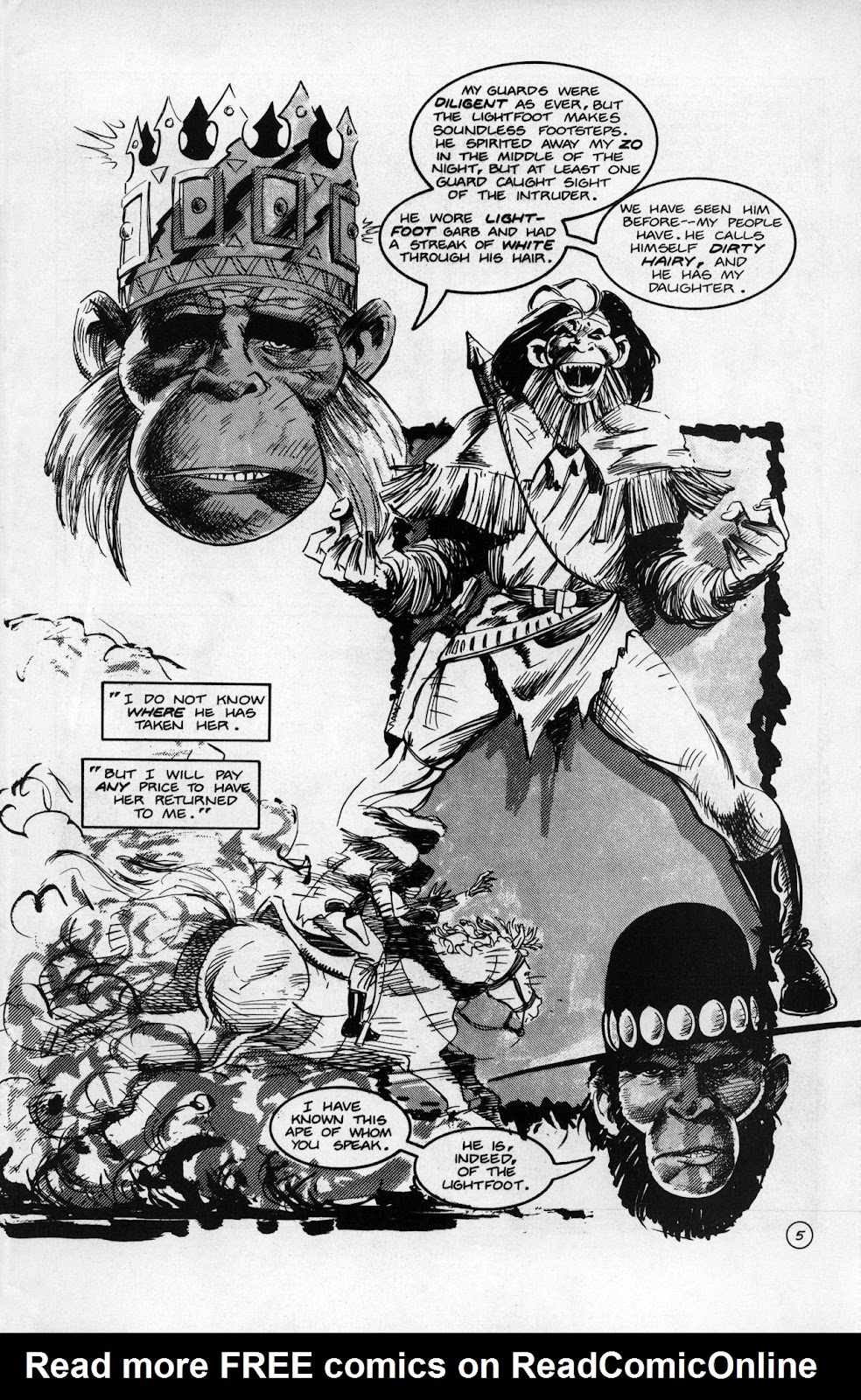 Planet of the Apes (1990) issue 20 - Page 7