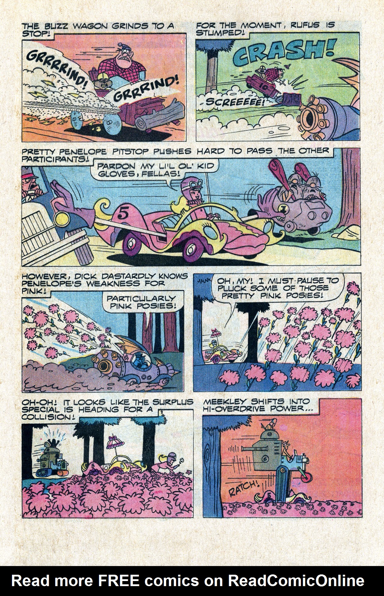 Read online Hanna-Barbera Wacky Races comic -  Issue #5 - 11