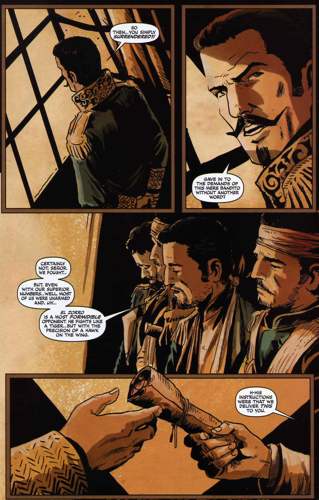 Read online Zorro (2008) comic -  Issue #20 - 19