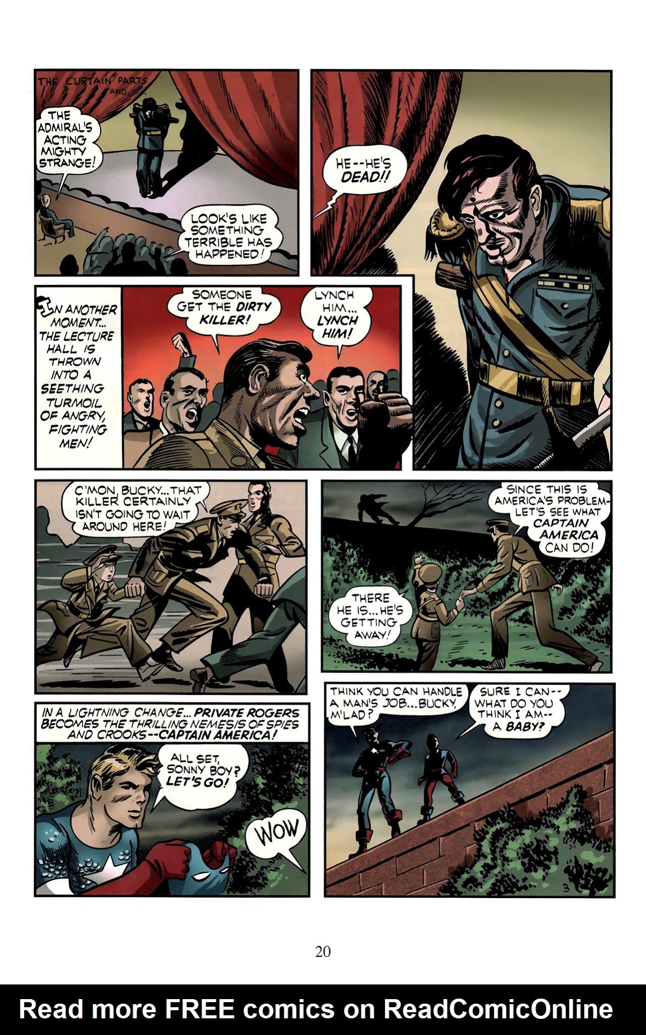 Read online Captain America Comics 70th Anniversary Edition comic -  Issue # Full - 23