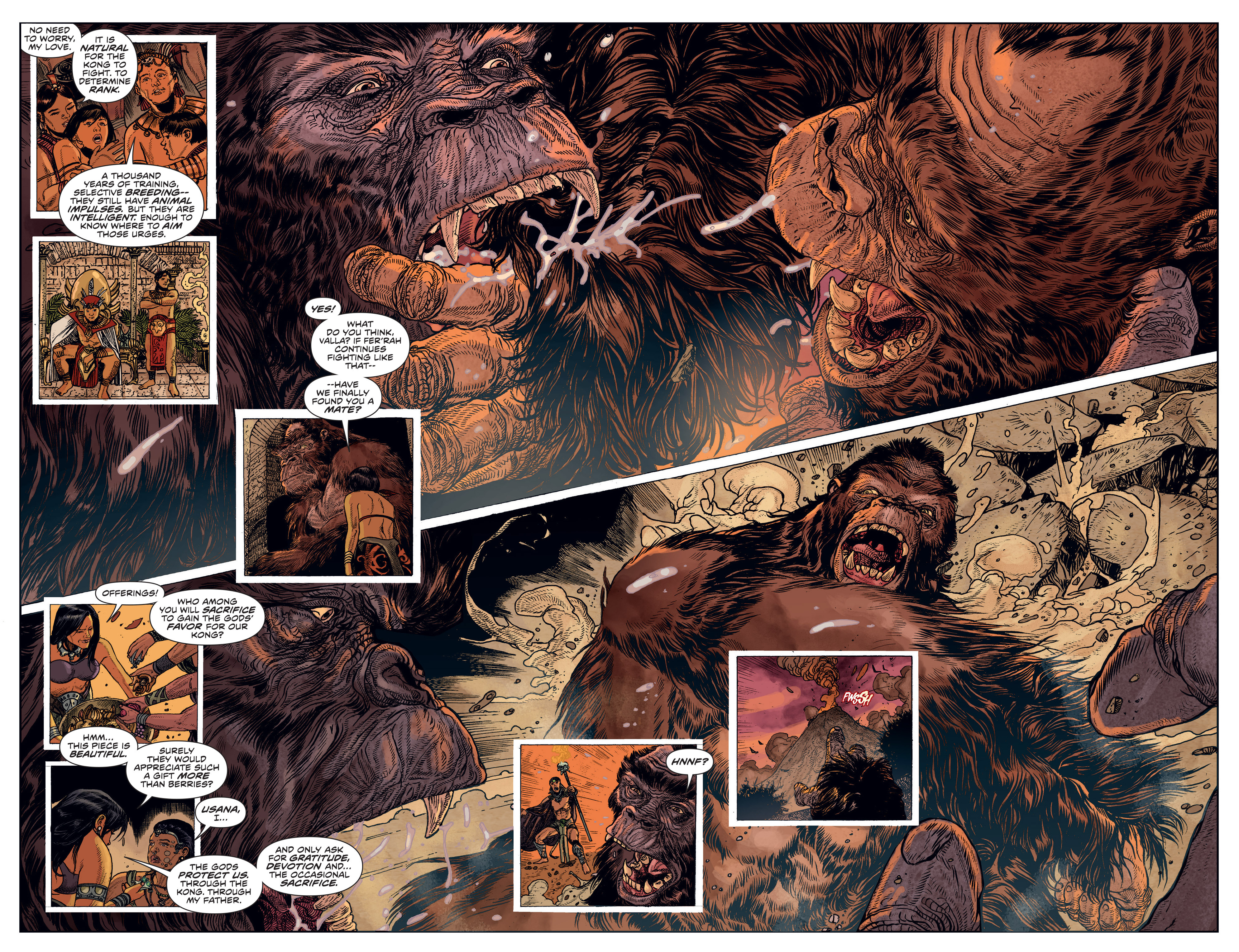 Read online Kong Of Skull Island comic -  Issue #1 - 5