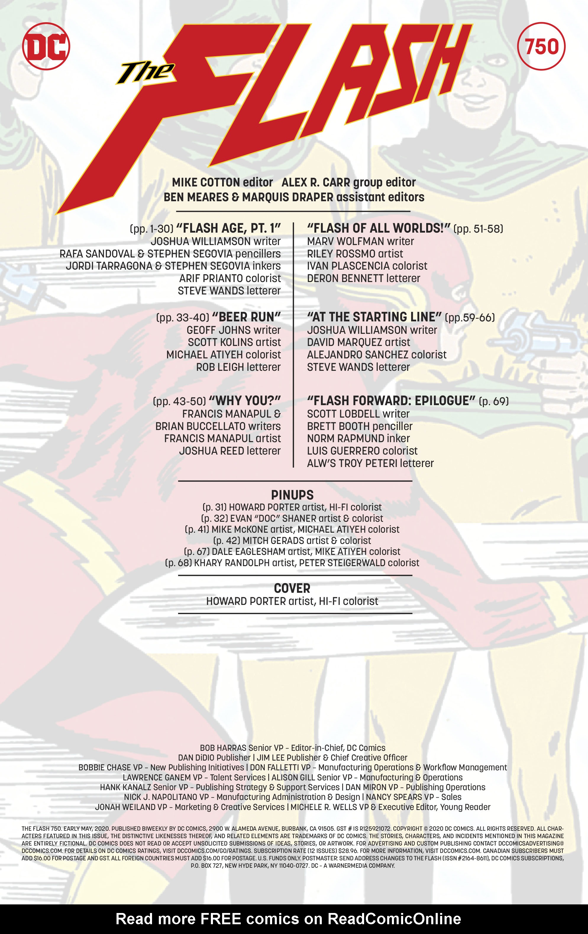 Read online The Flash (2016) comic -  Issue #750 - 2