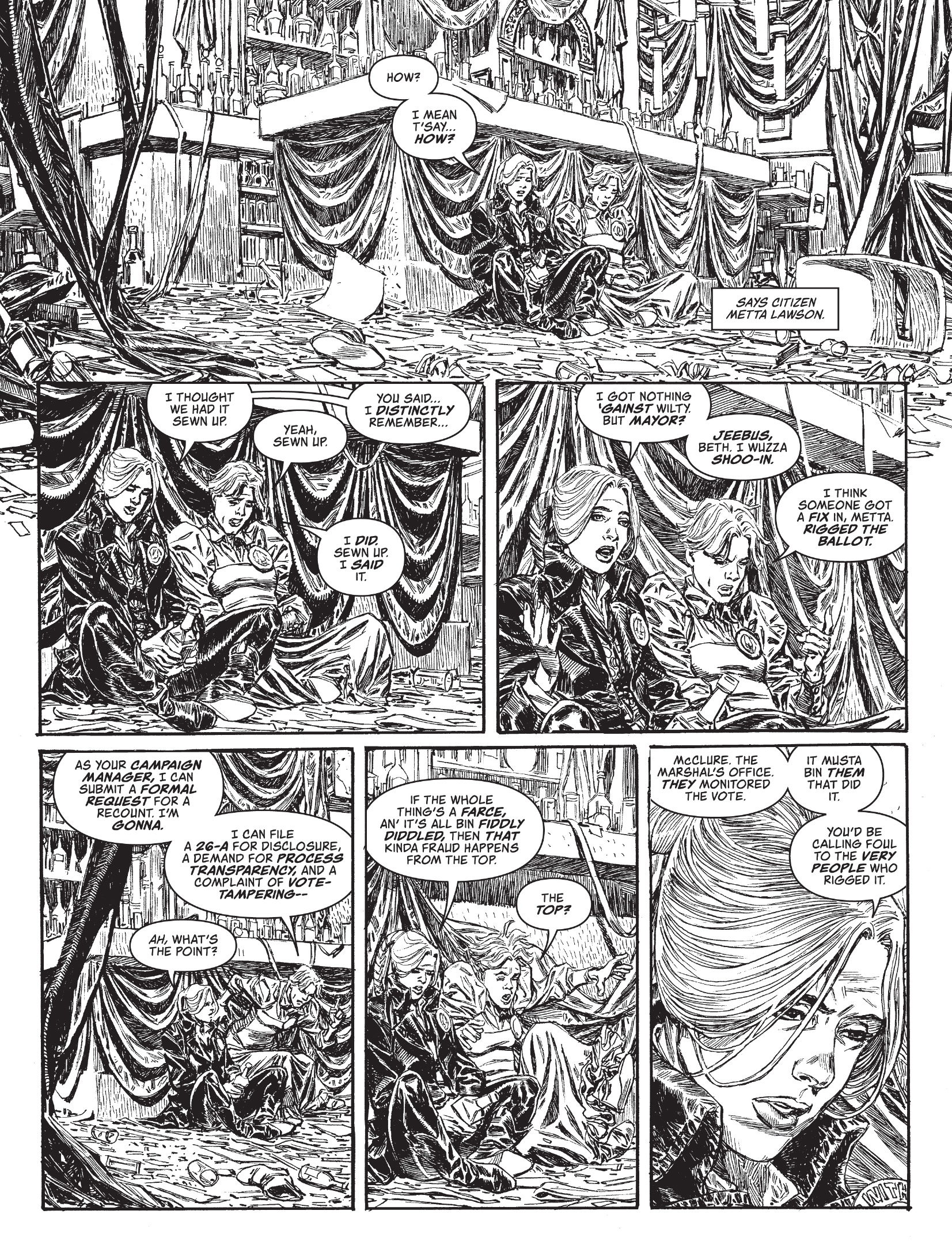Read online Judge Dredd Megazine (Vol. 5) comic -  Issue #443 - 47