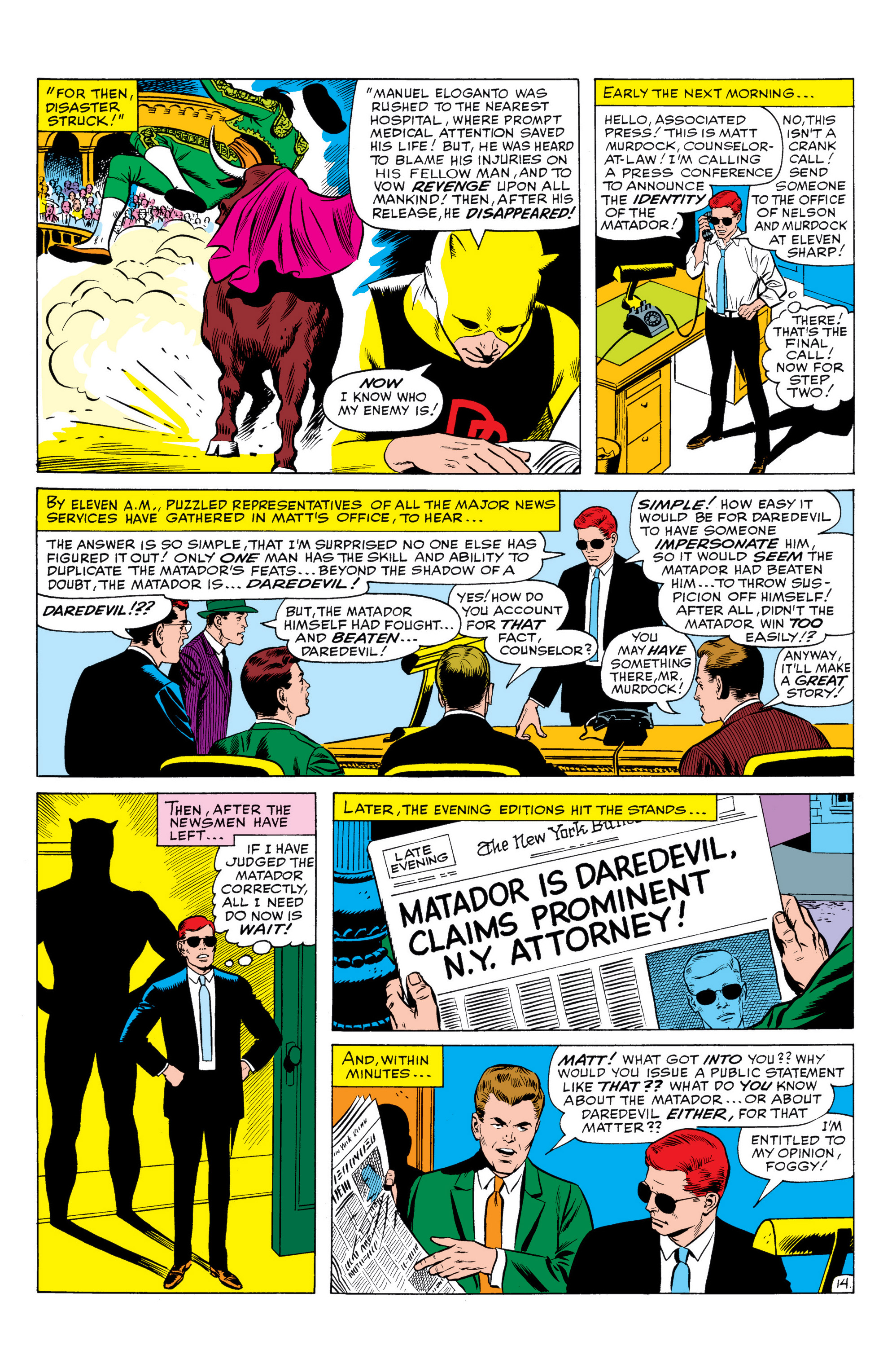 Read online Marvel Masterworks: Daredevil comic -  Issue # TPB 1 (Part 2) - 13