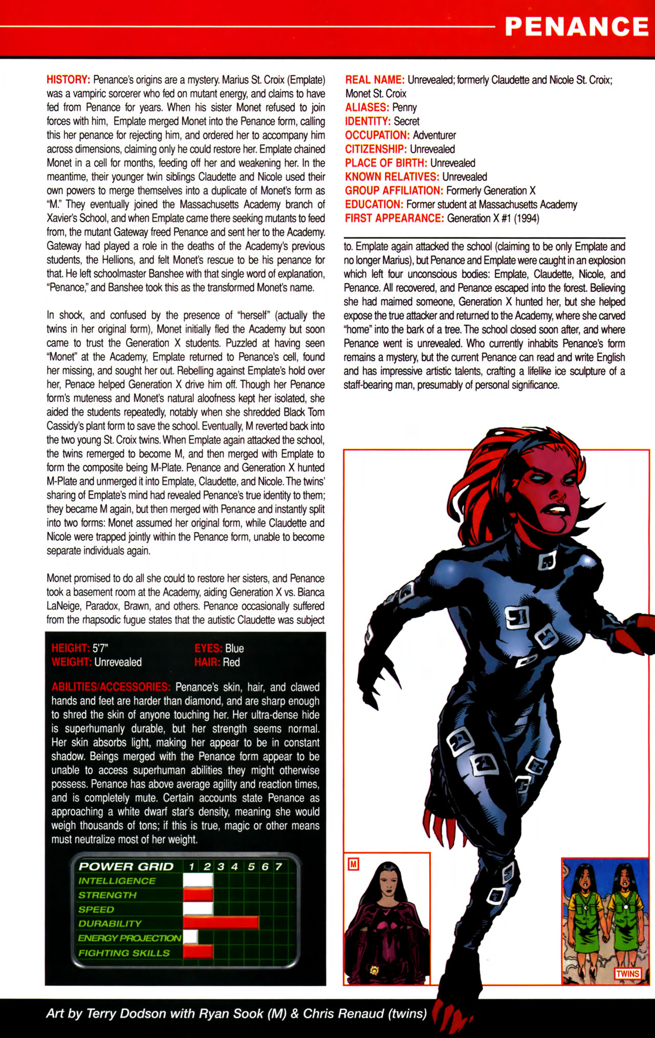 Read online All-New Official Handbook of the Marvel Universe A to Z comic -  Issue #8 - 37