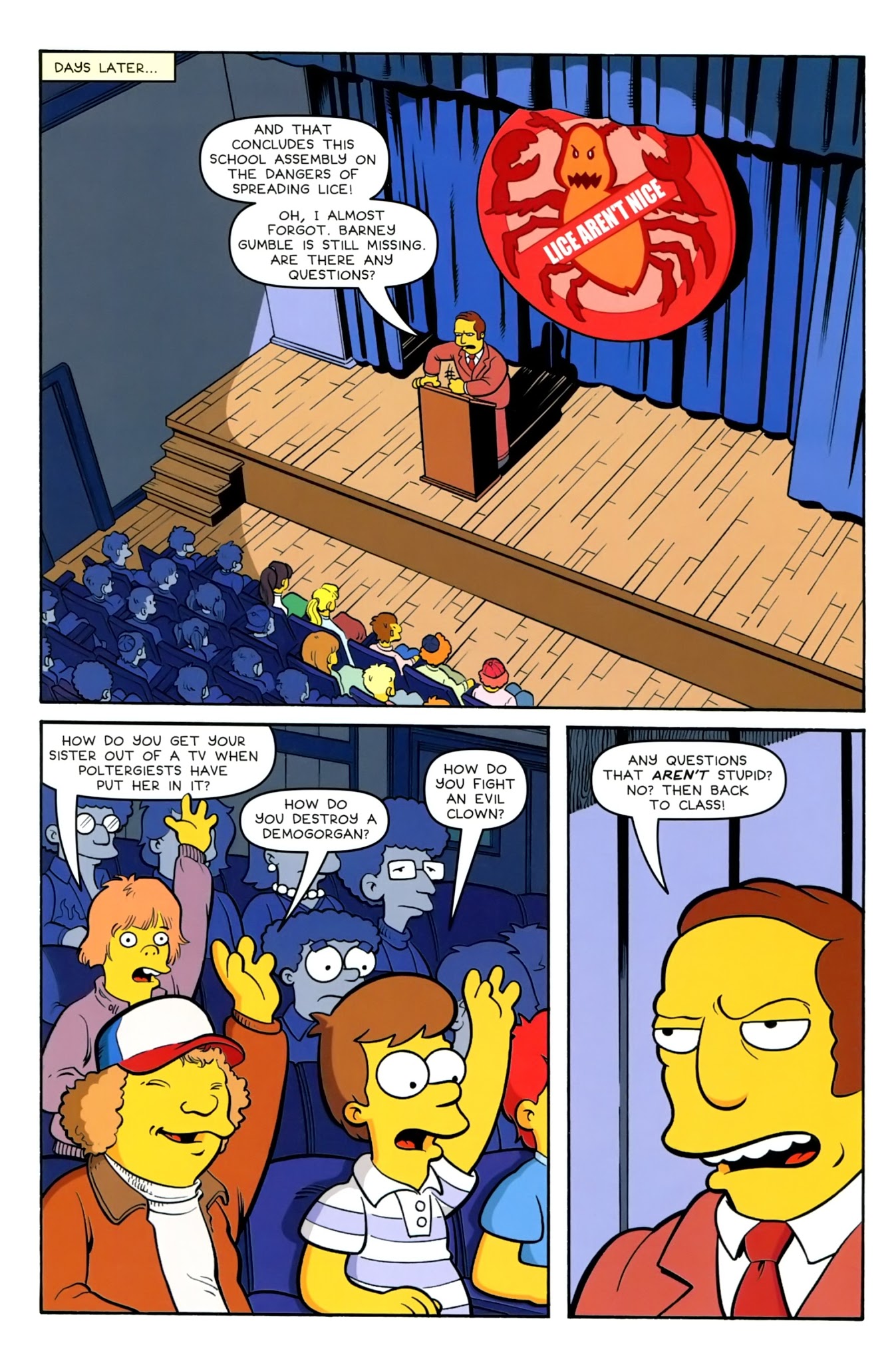 Read online Treehouse of Horror comic -  Issue #23 - 6